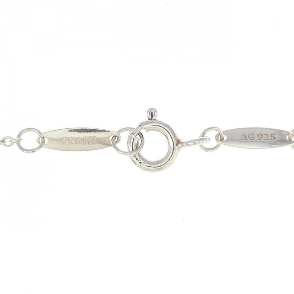 Elsa Peretti Diamonds By The Yard Pendant Necklace Sterling Silver and Diamond