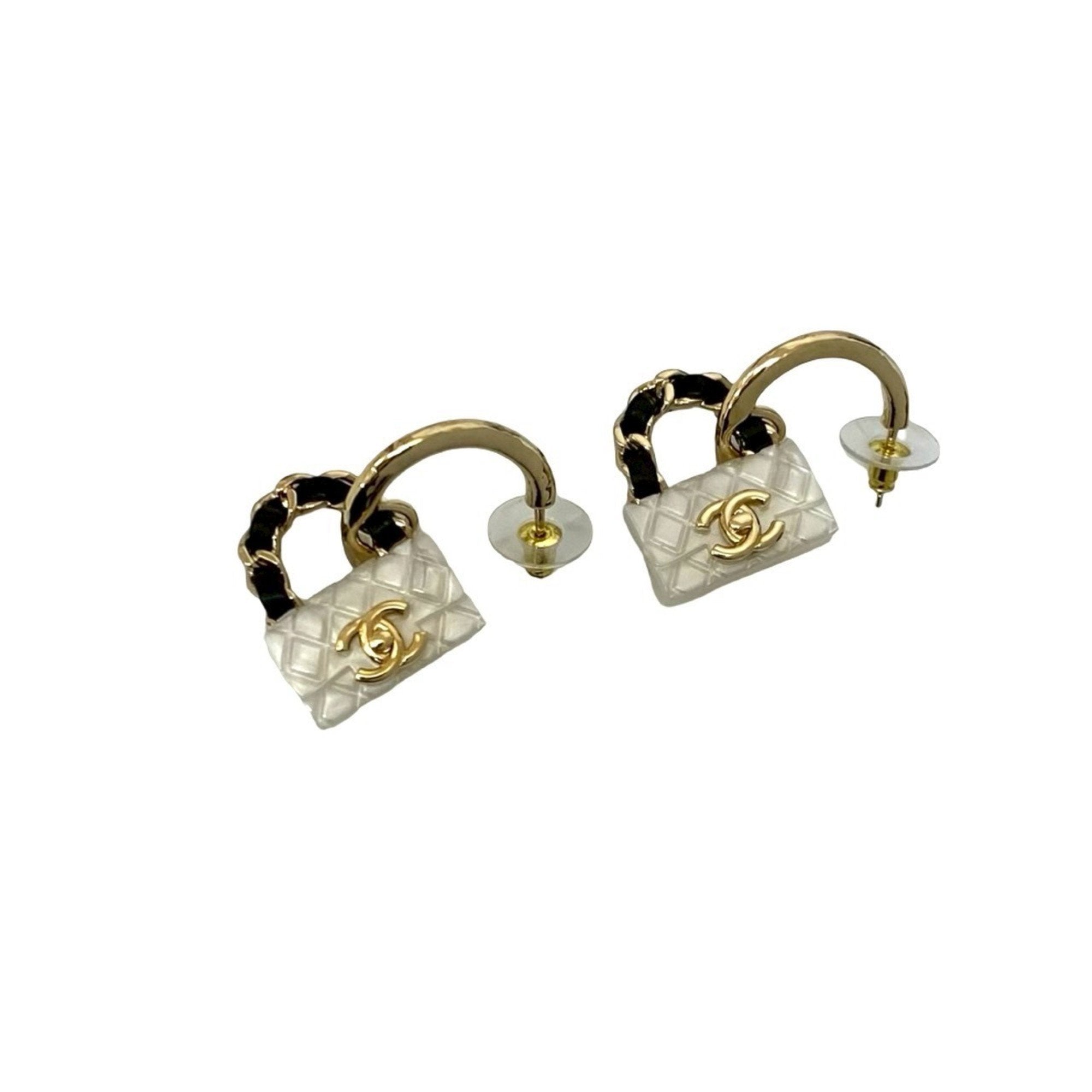 CC Logo Earrings Metal
