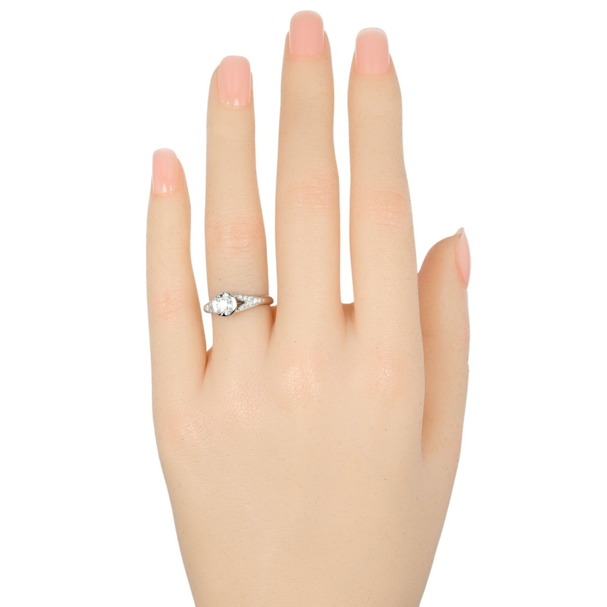 Incontro D'Amore Ring Platinum with Diamond