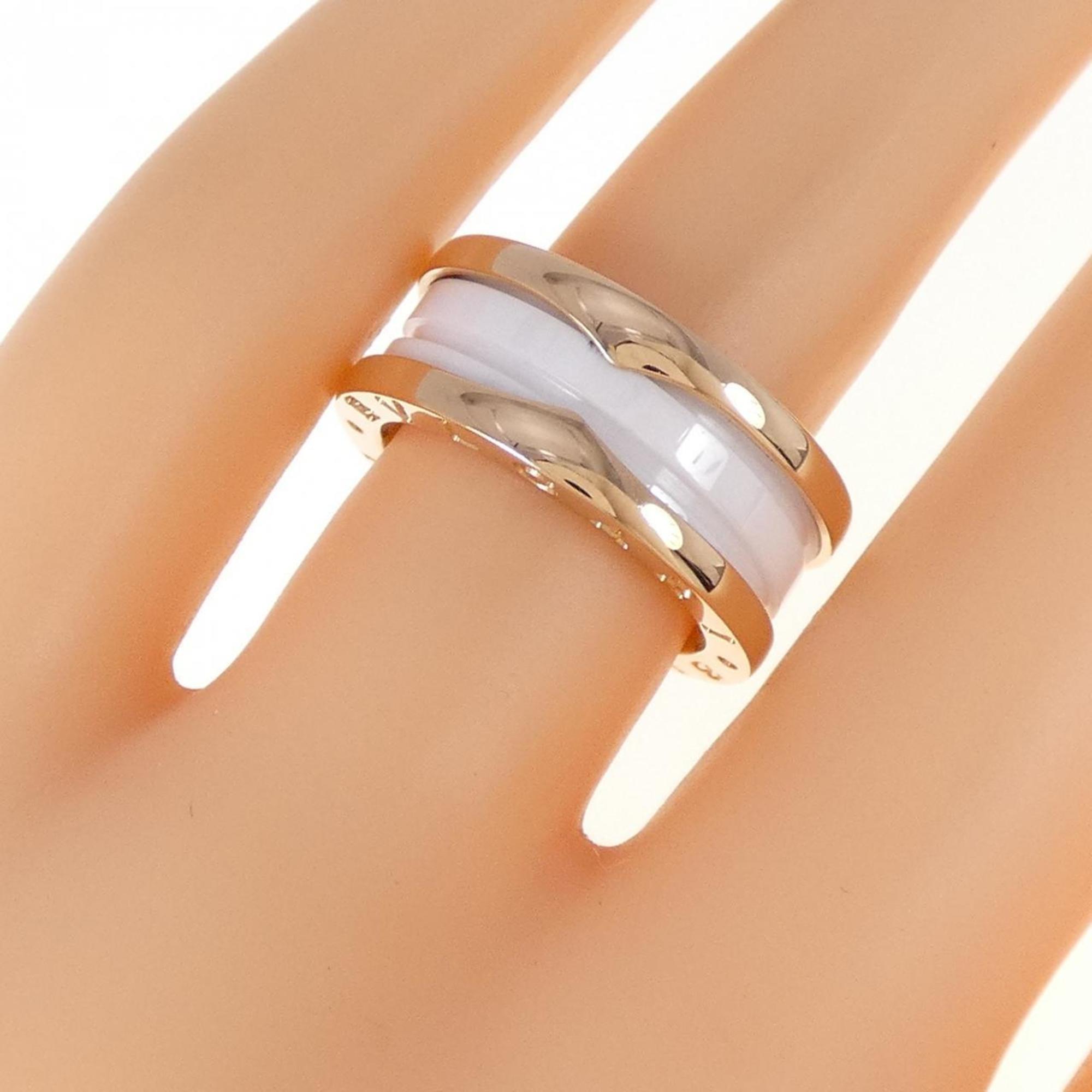 B.Zero1 Ring 18K Rose Gold and Ceramic