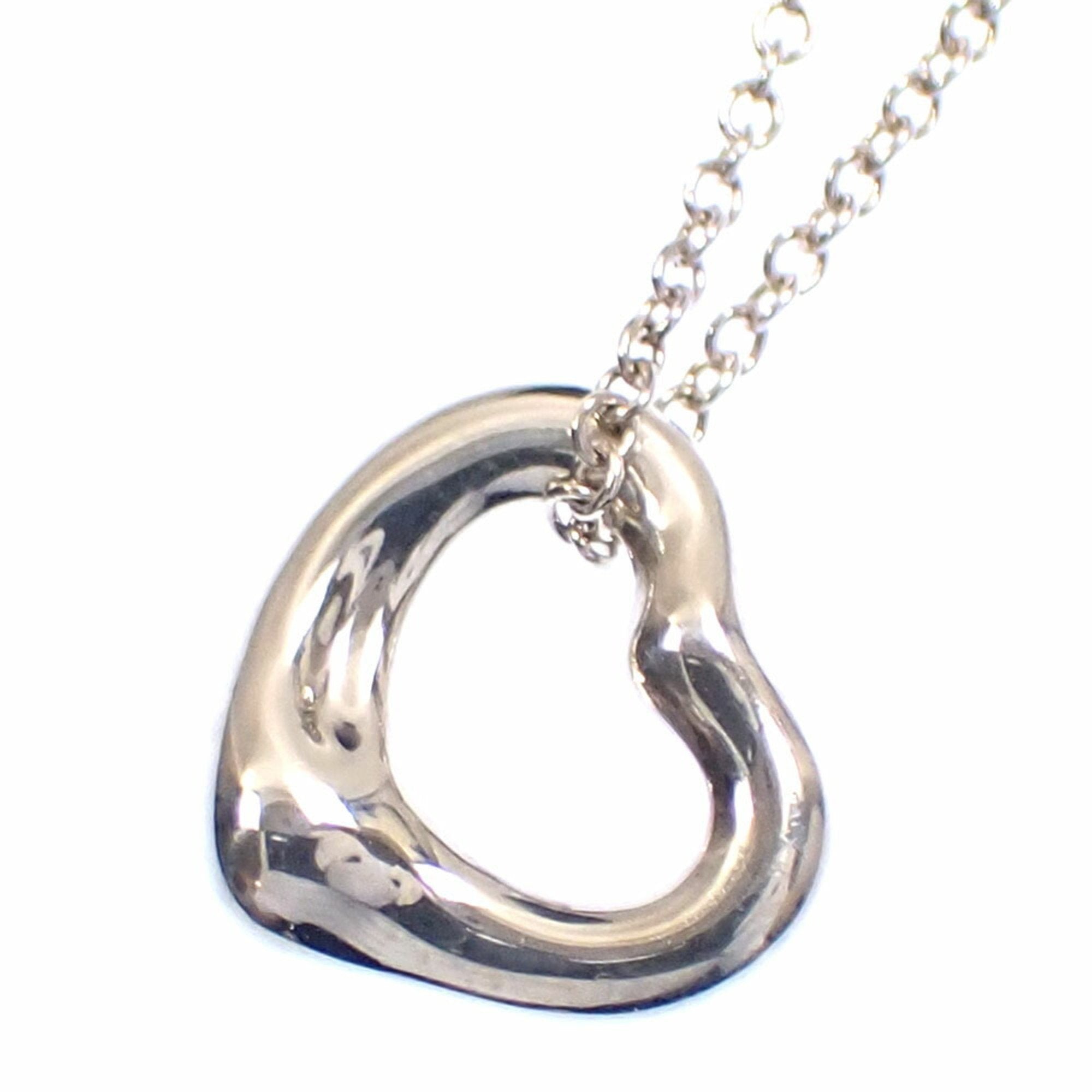 Elsa Peretti Pendant Necklace Sterling Silver 10mm