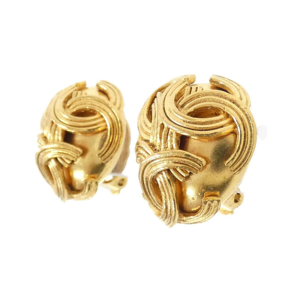 Earrings Gold-Tone Metal