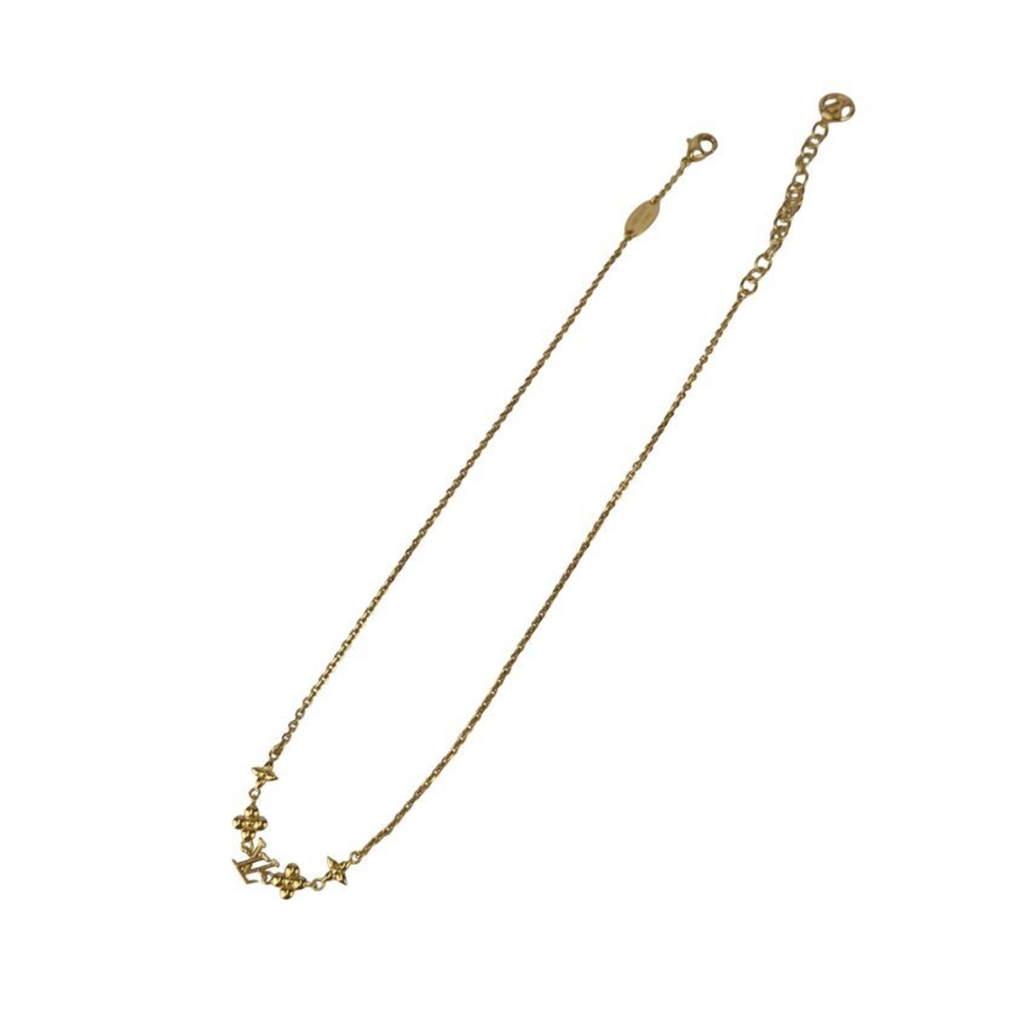 Pendant Necklace Gold Metal