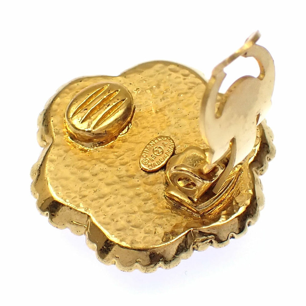 CC Logo Clip-On Earrings Metal