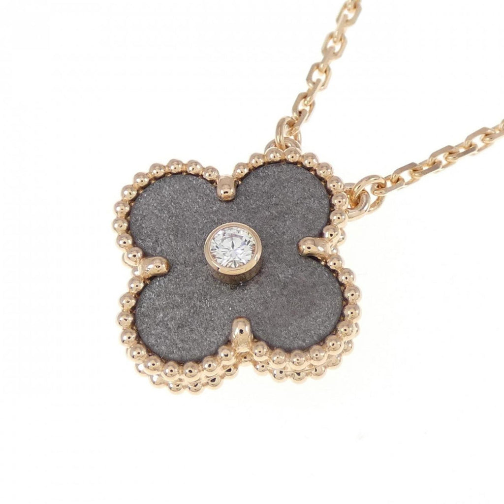 Vintage Alhambra Pendant Necklace 18K Rose Gold