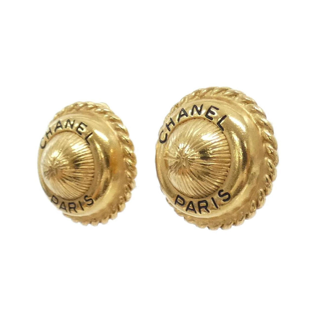 Earrings Gold-Tone Metal