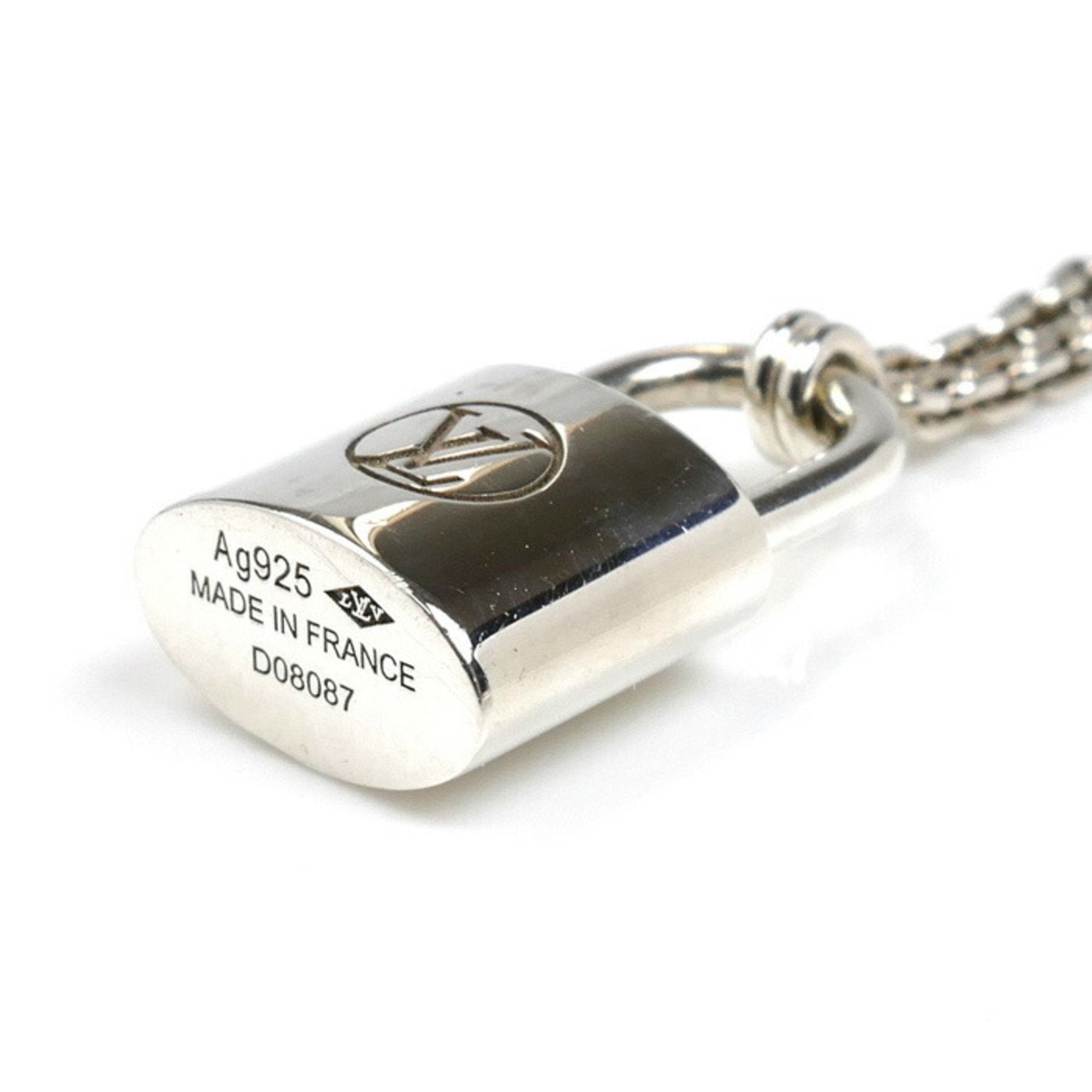 Lockit Pendant Necklace Sterling Silver