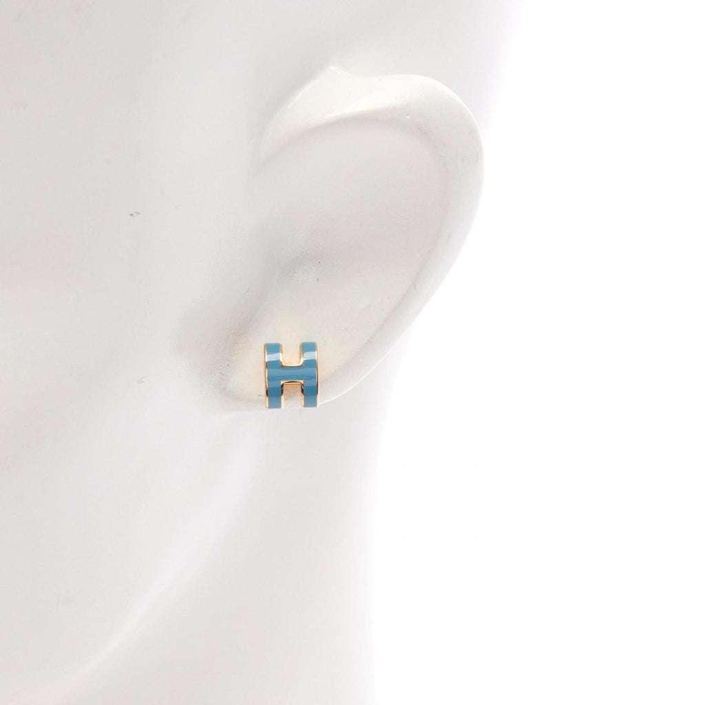 Earrings Pop Ash Gold-Tone Metal