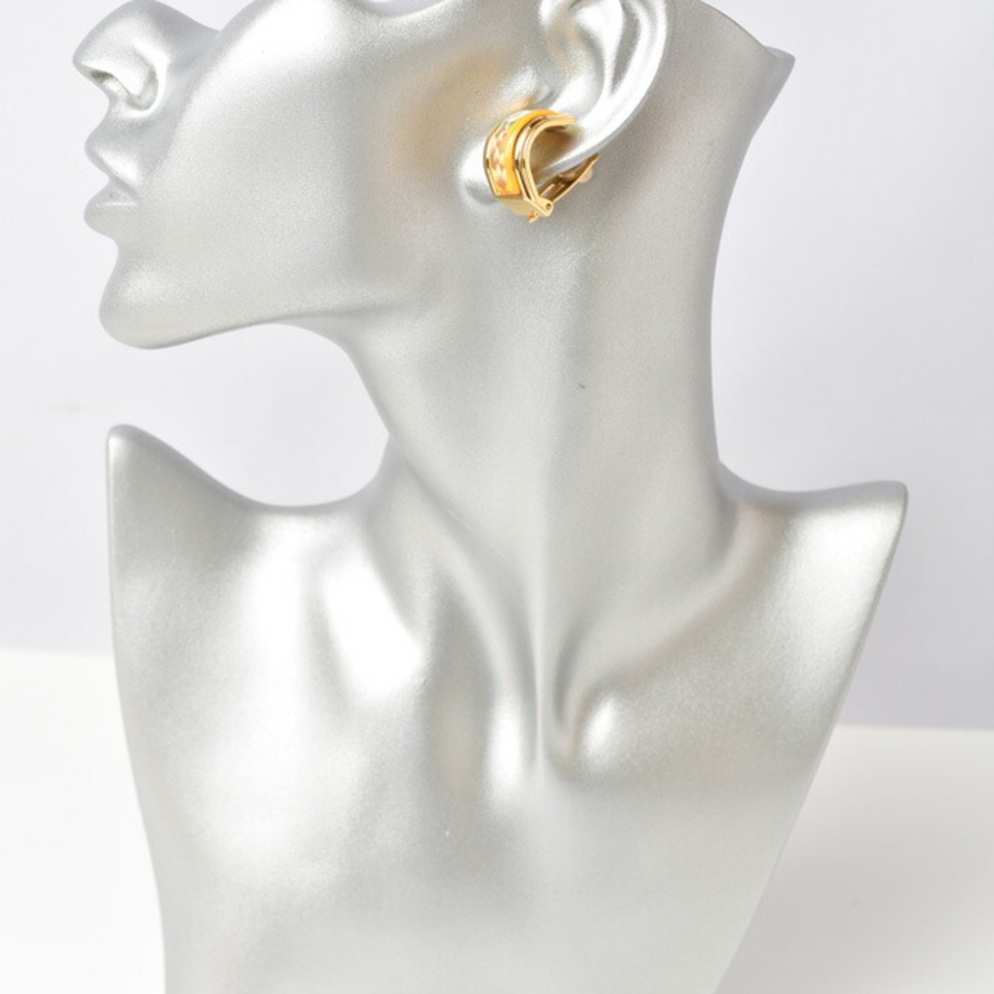 Earrings Gold-Tone Metal