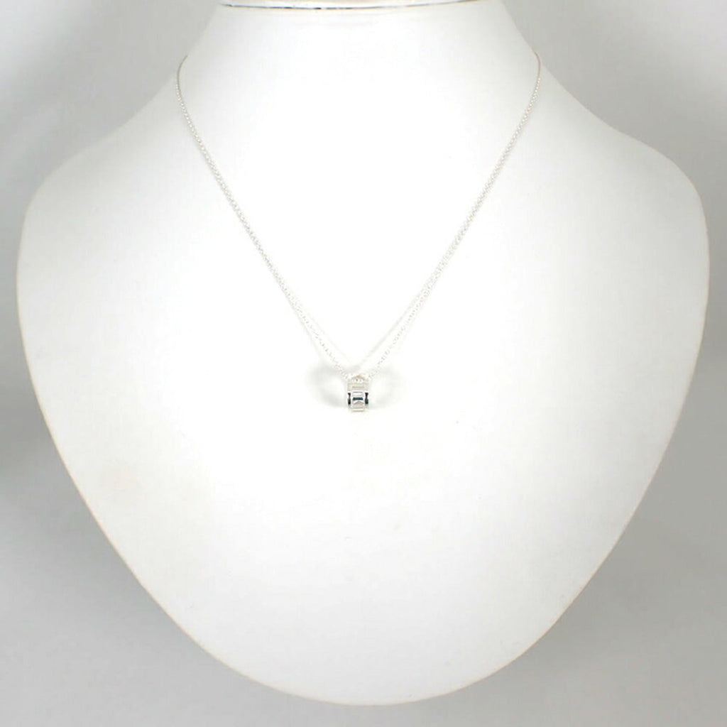Atlas Pendant Necklace Sterling Silver