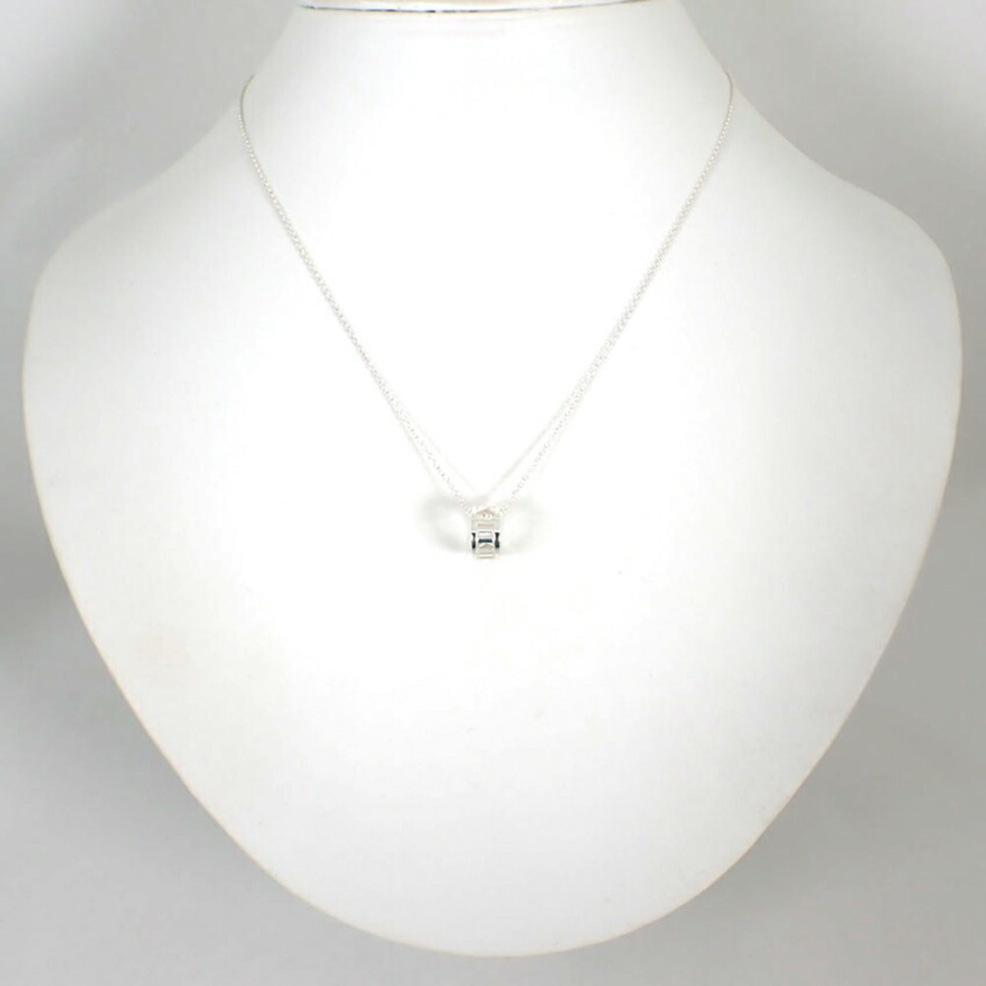 Atlas Pendant Necklace Sterling Silver