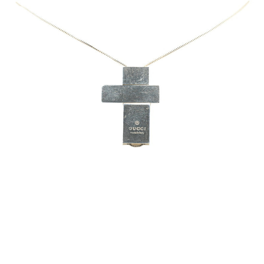 Separate Cross Pendant Necklace Sterling Silver