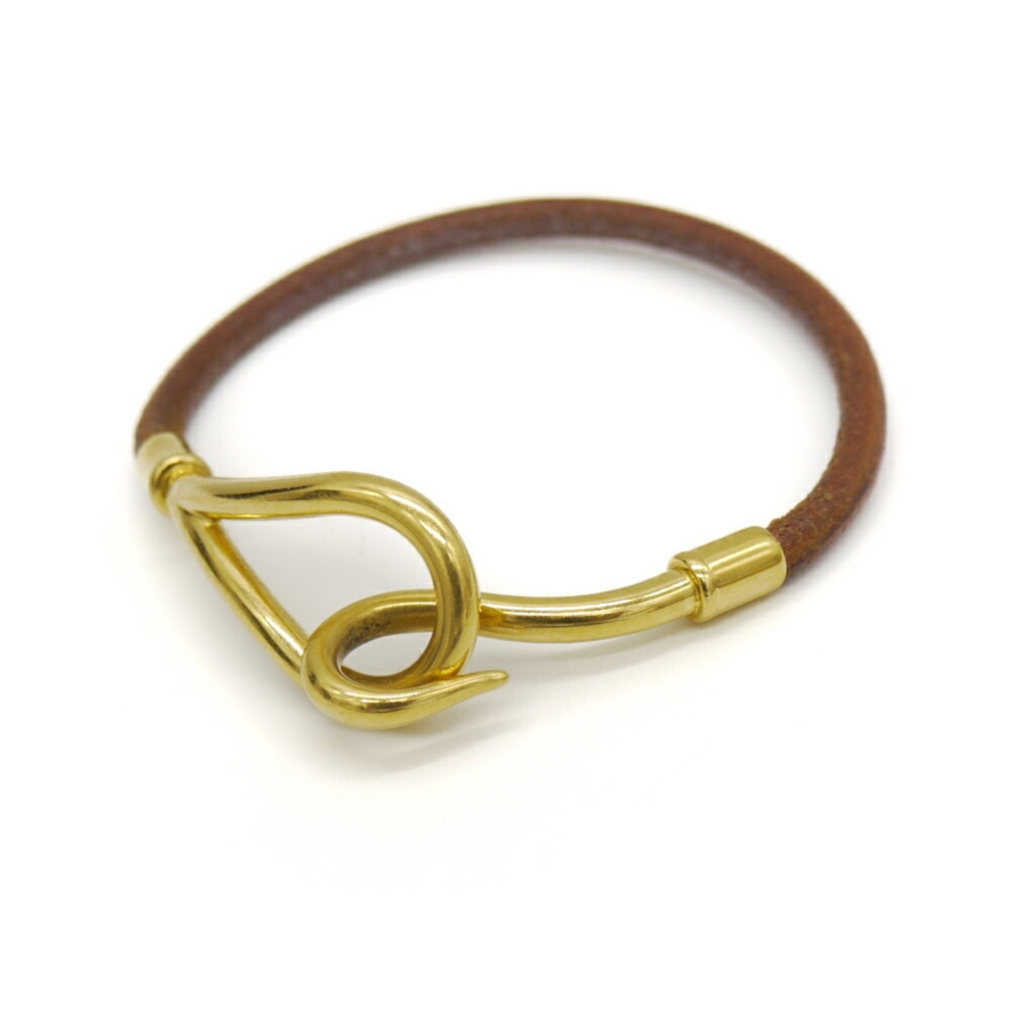 Jumbo Bracelet Leather Brown