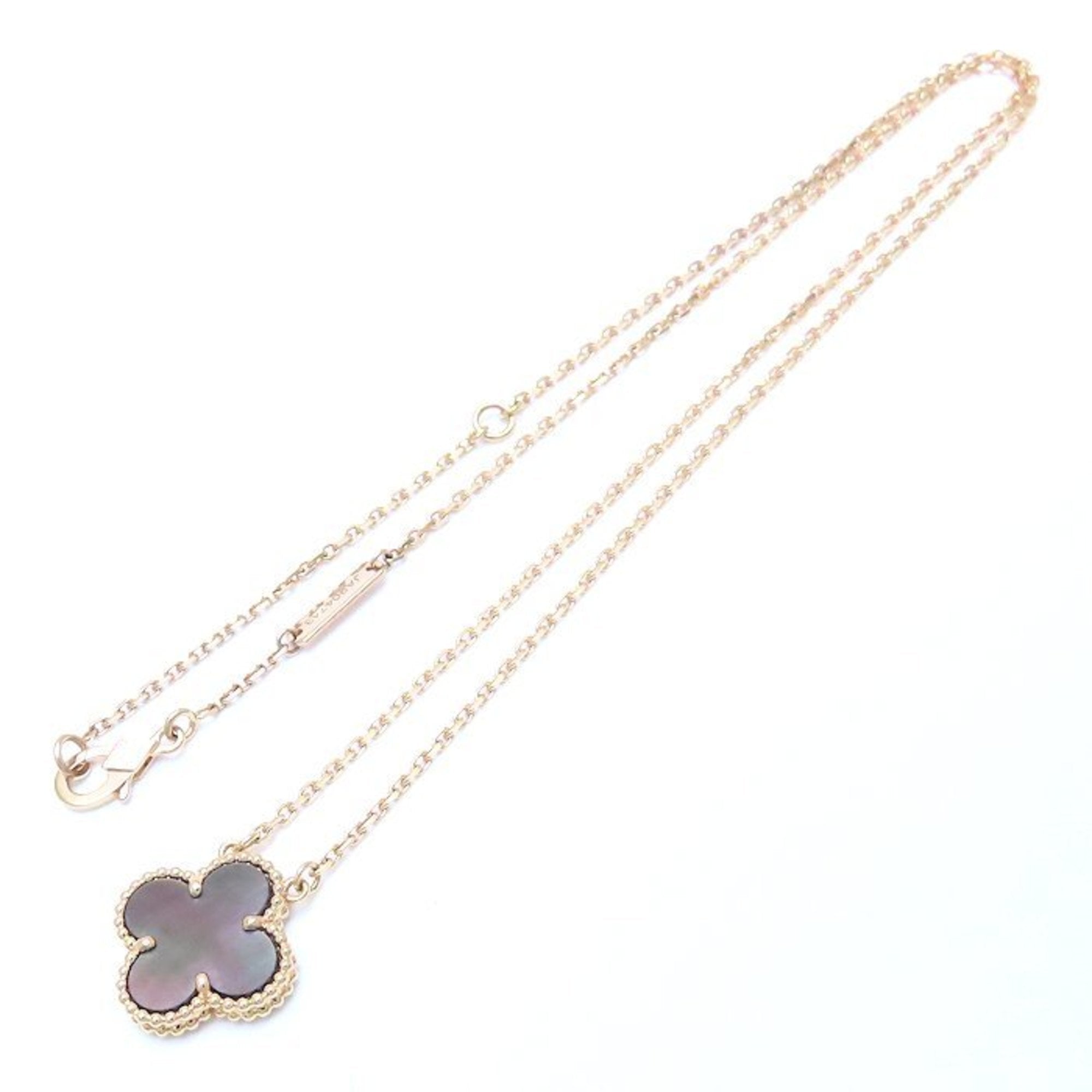 Alhambra Pendant Necklace 18K Rose Gold