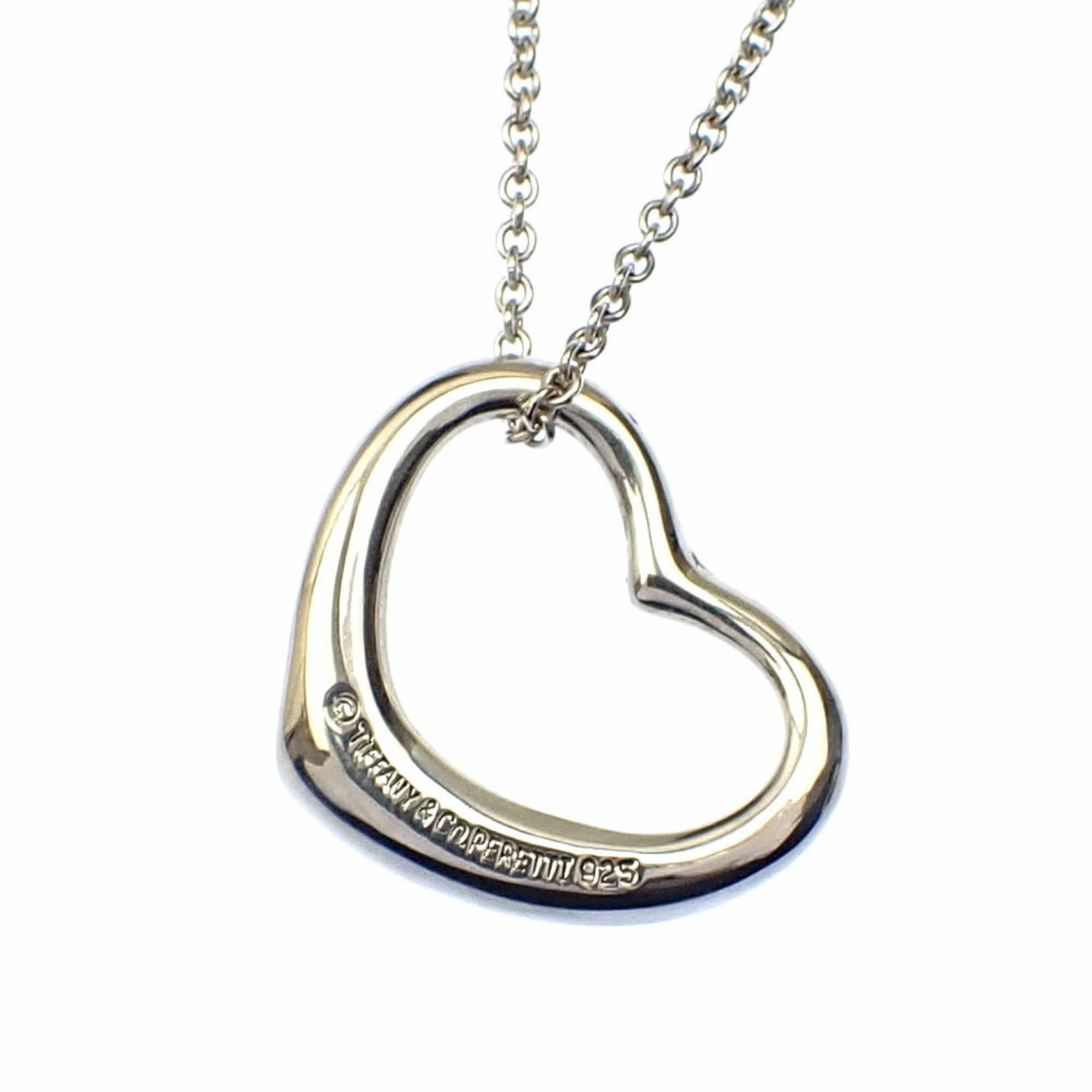 Elsa Peretti Pendant Necklace Sterling Silver 18mm
