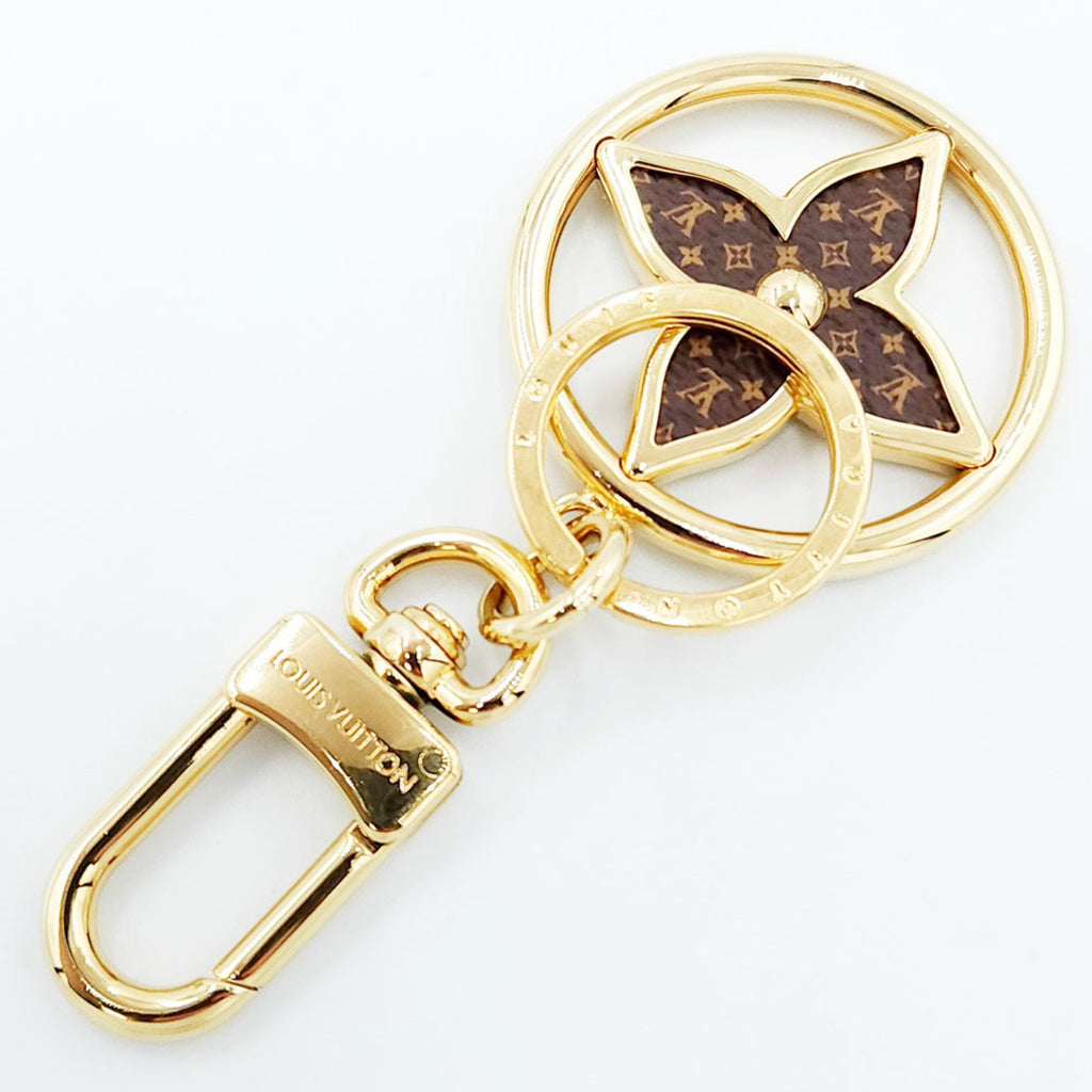 Bag Charm Metal and Monogram Handbag Charm