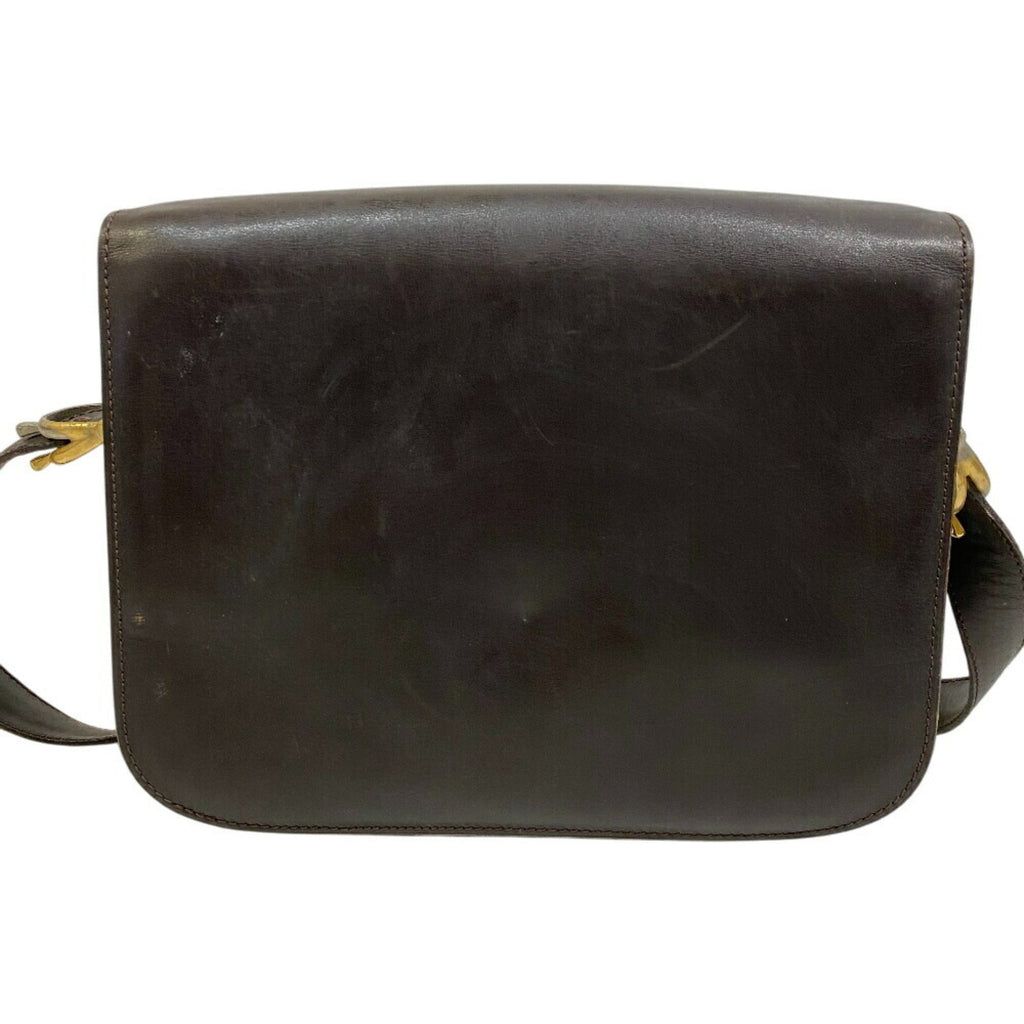 Vintage Carriage Flap Bag Leather Medium