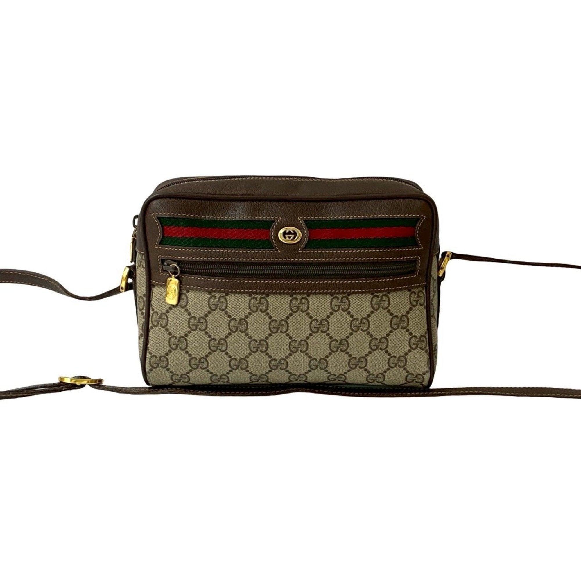Ophidia Shoulder Bag GG Coated Canvas Small