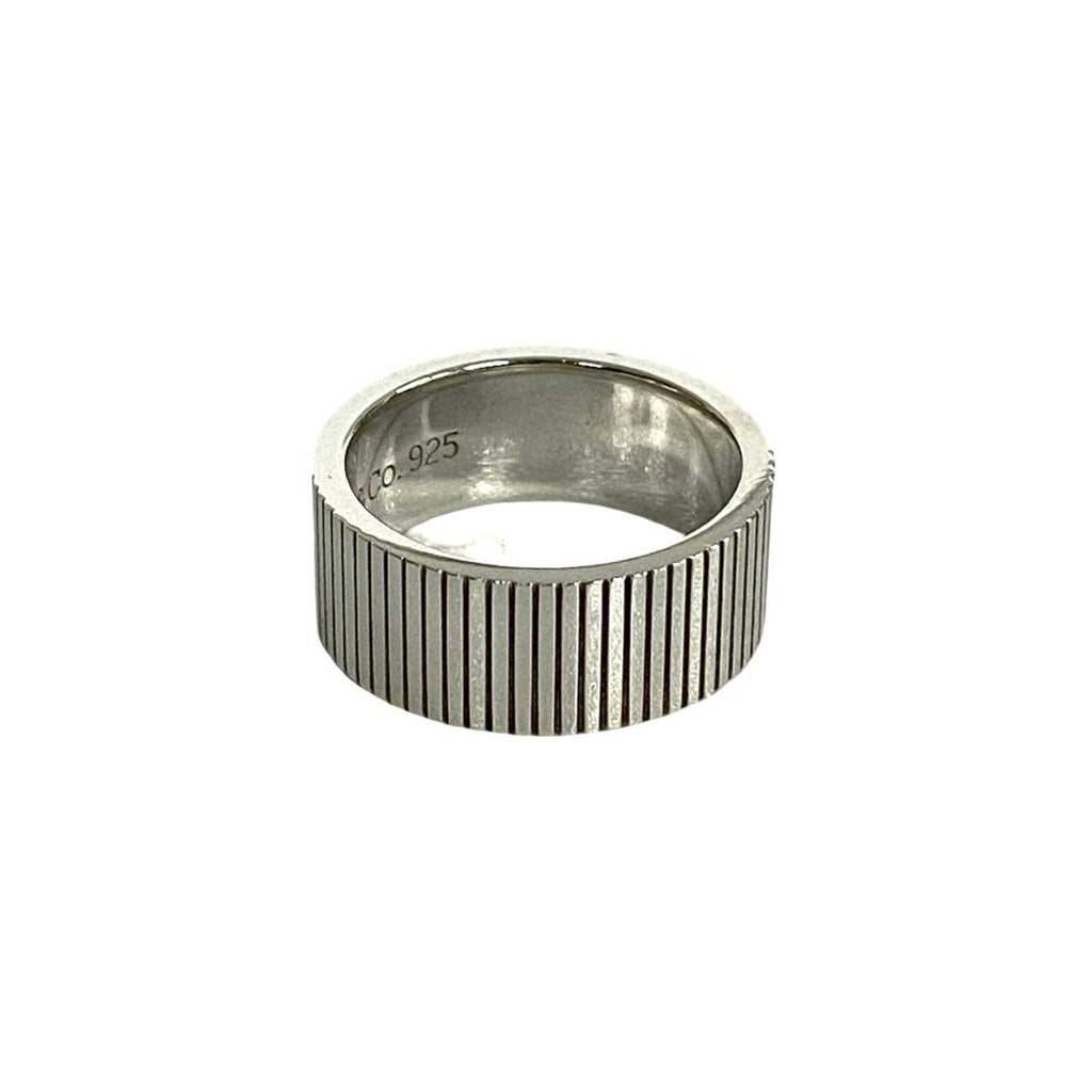 Coin Edge Ring Sterling Silver