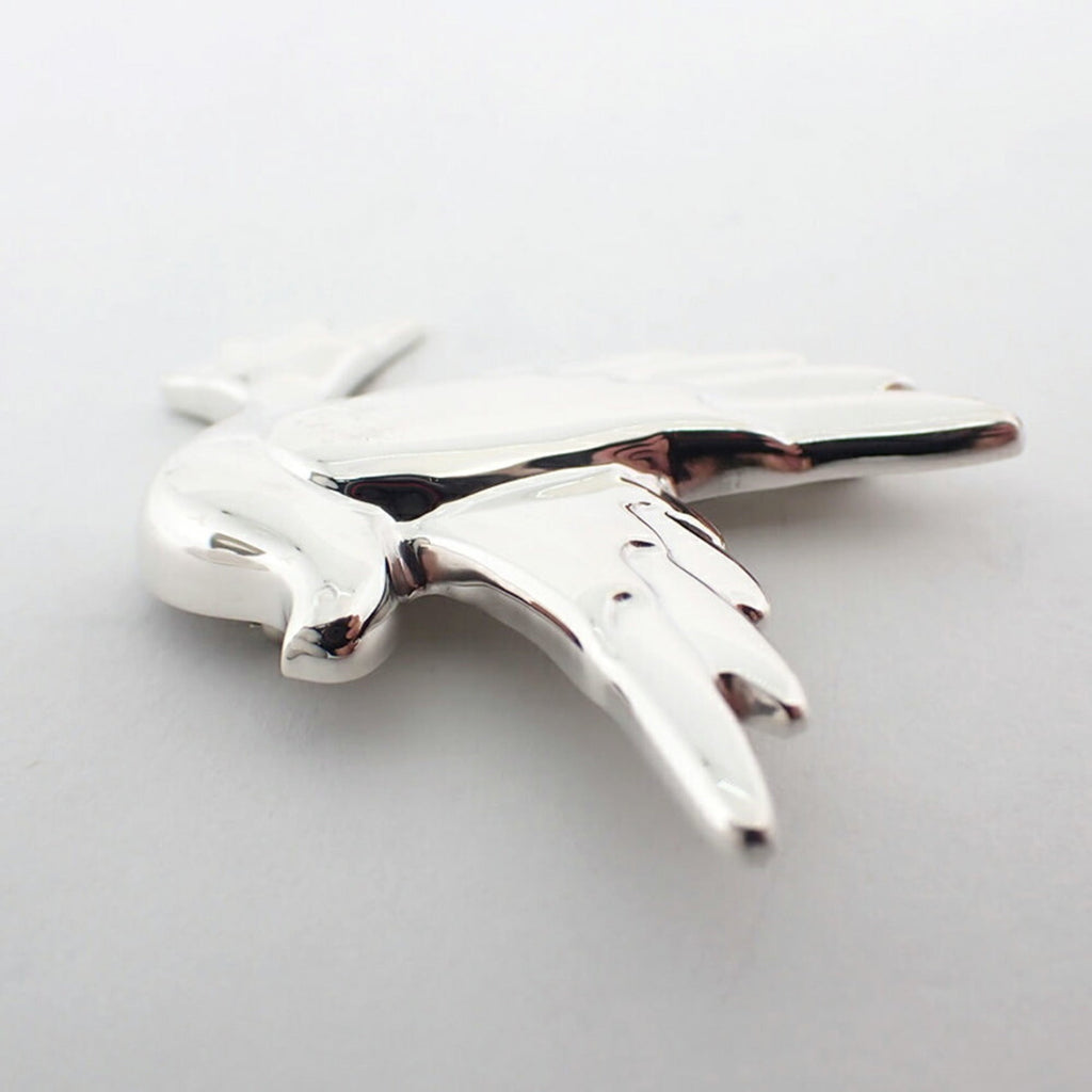 Bird Brooch Sterling Silver