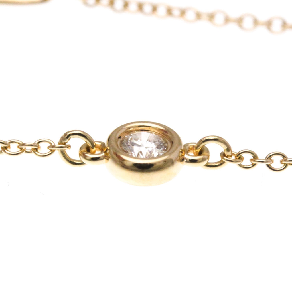 Elsa Peretti Diamonds By The Yard Pendant Necklace 18K Rose Gold and Diamond