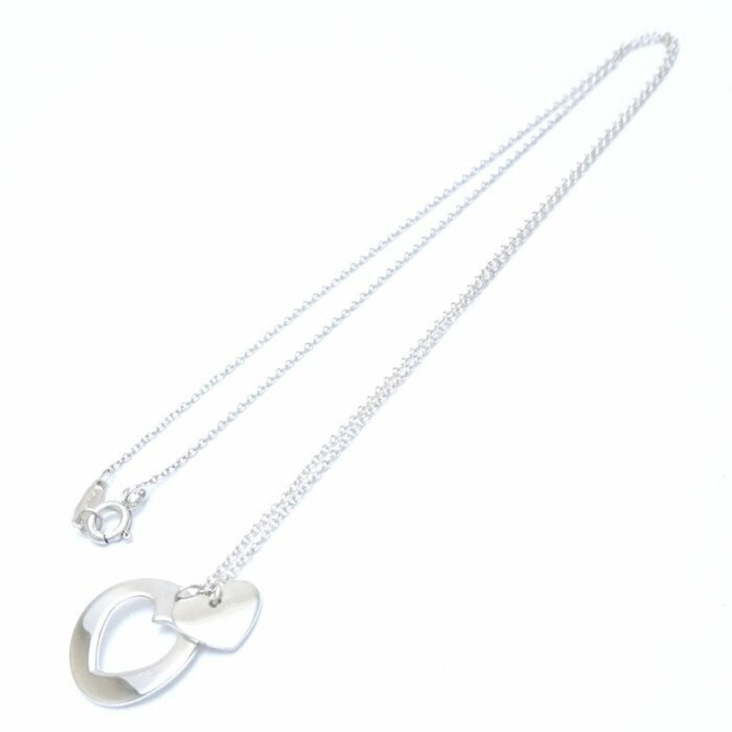 Heart Pendant Necklace Sterling Silver