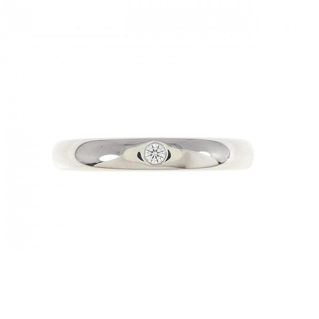 Stacking Band Ring with Diamond