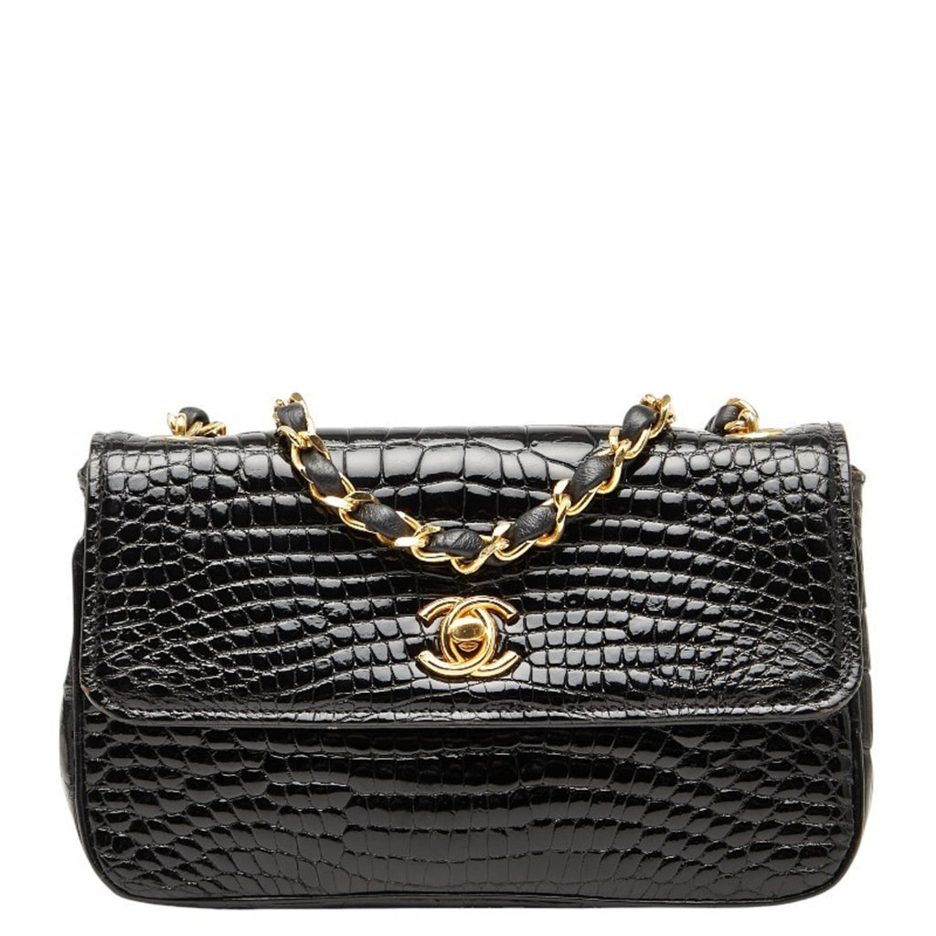 Classic Double Flap Bag Alligator Medium