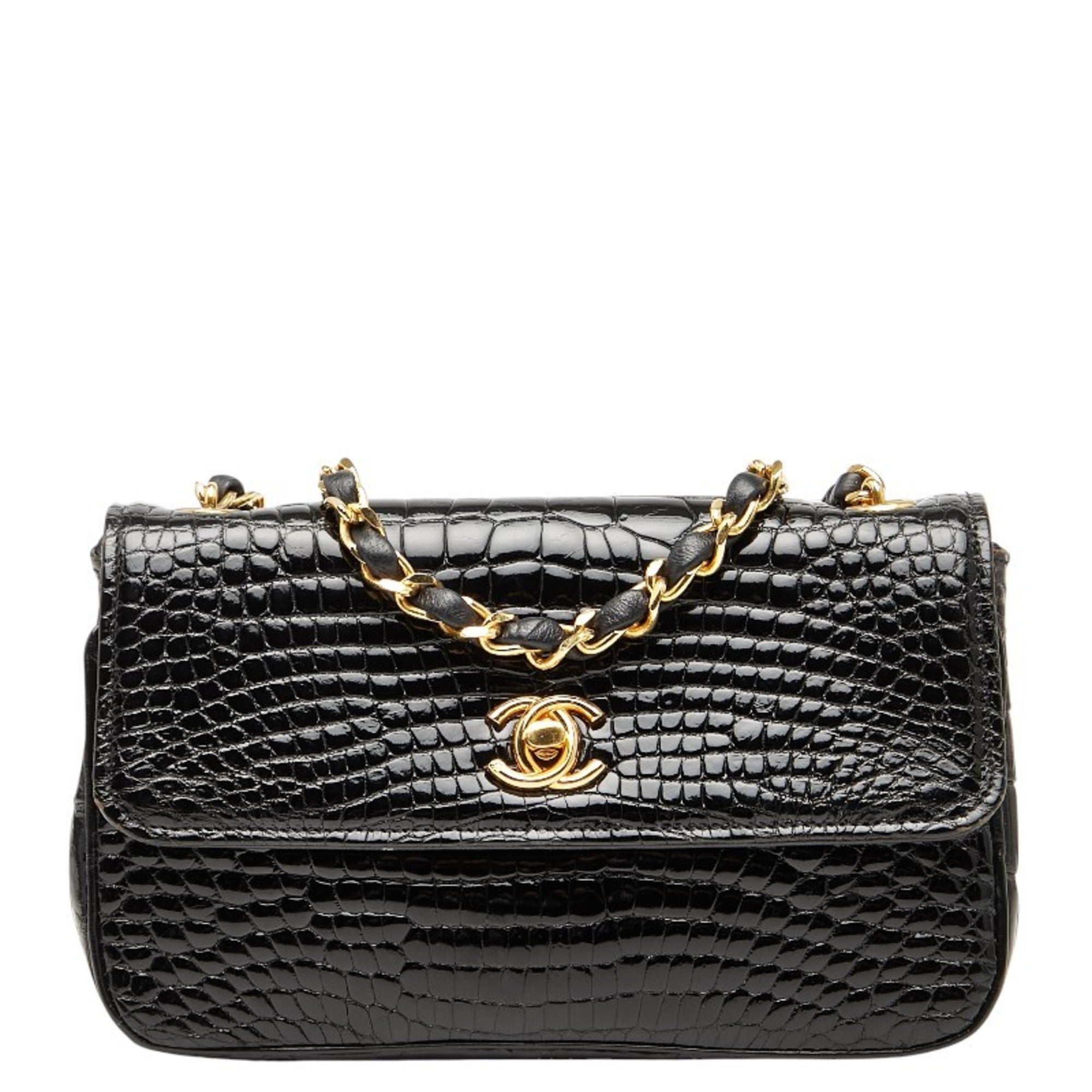 Classic Double Flap Bag Alligator Medium