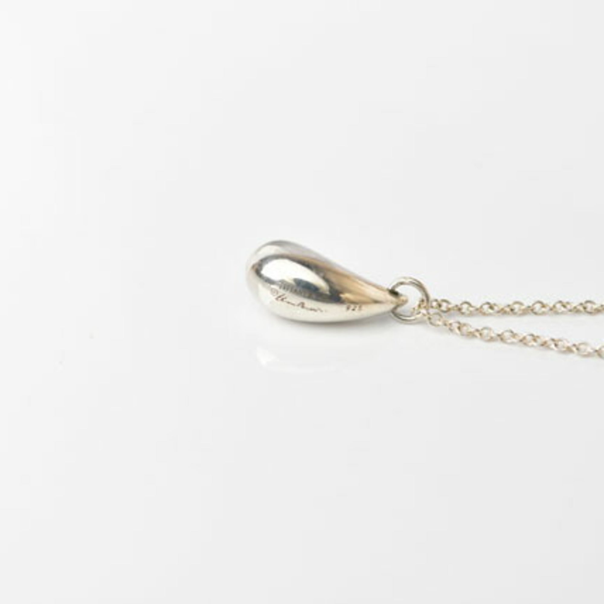 Elsa Peretti Pendant Necklace Sterling Silver 12mm