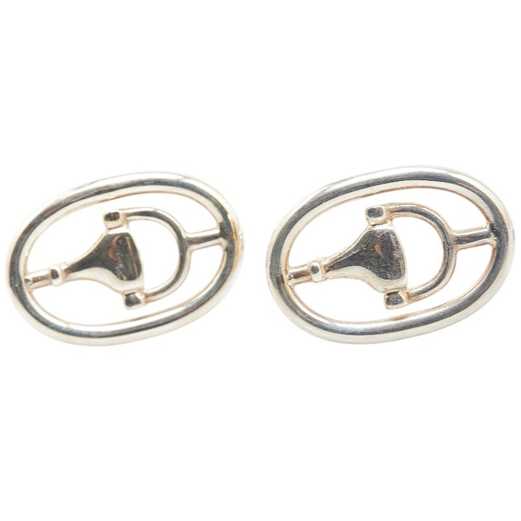 Horsebit Cufflinks Sterling Silver Bracelet