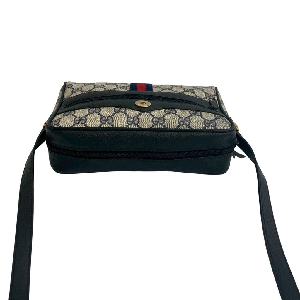 Ophidia Shoulder Bag GG Coated Canvas Small