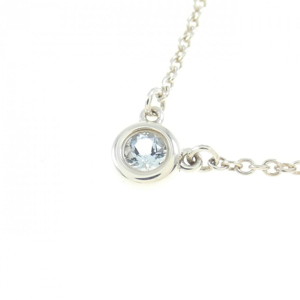 Elsa Peretti Diamonds By The Yard Pendant Necklace Sterling Silver