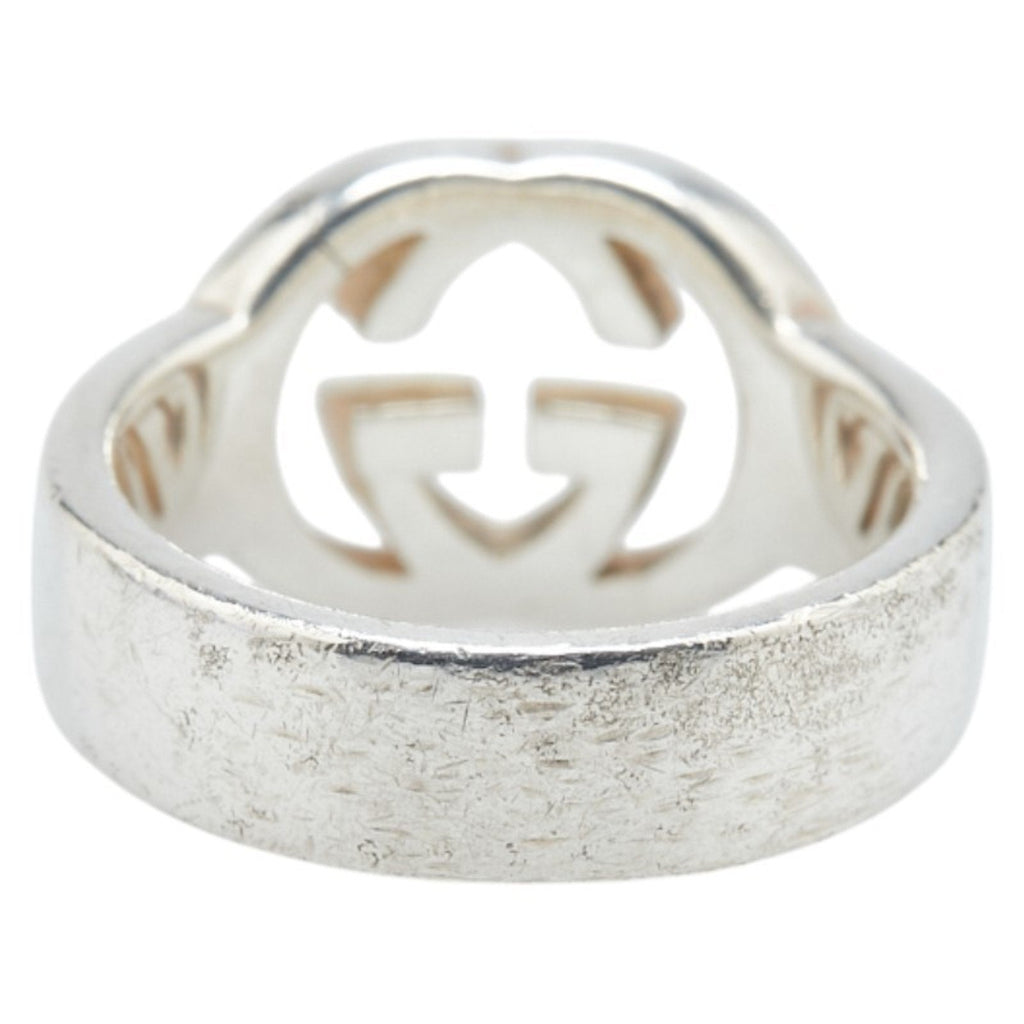 Interlocking G Ring Sterling Silver