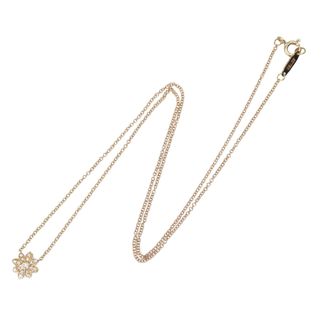 Pendant Necklace Rose Gold with Diamond