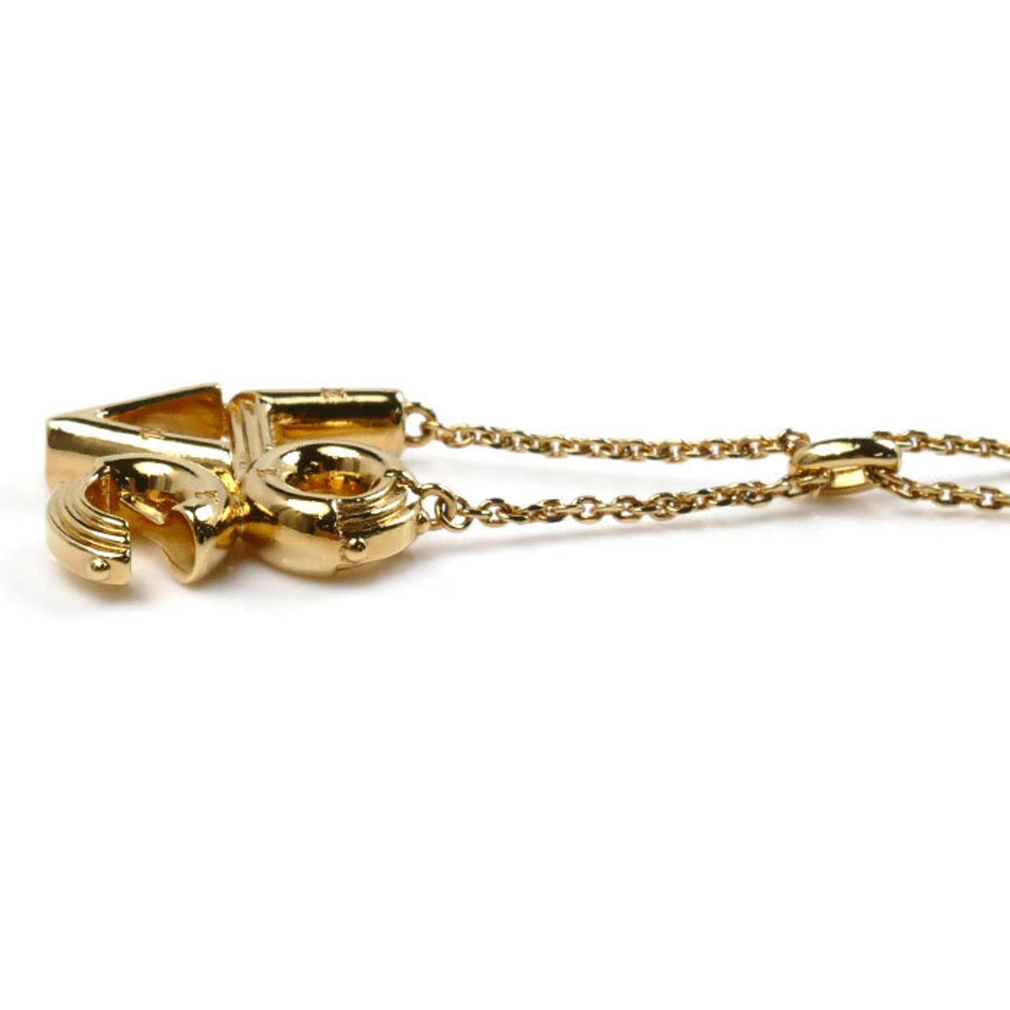 Pendant Necklace Metal Gold