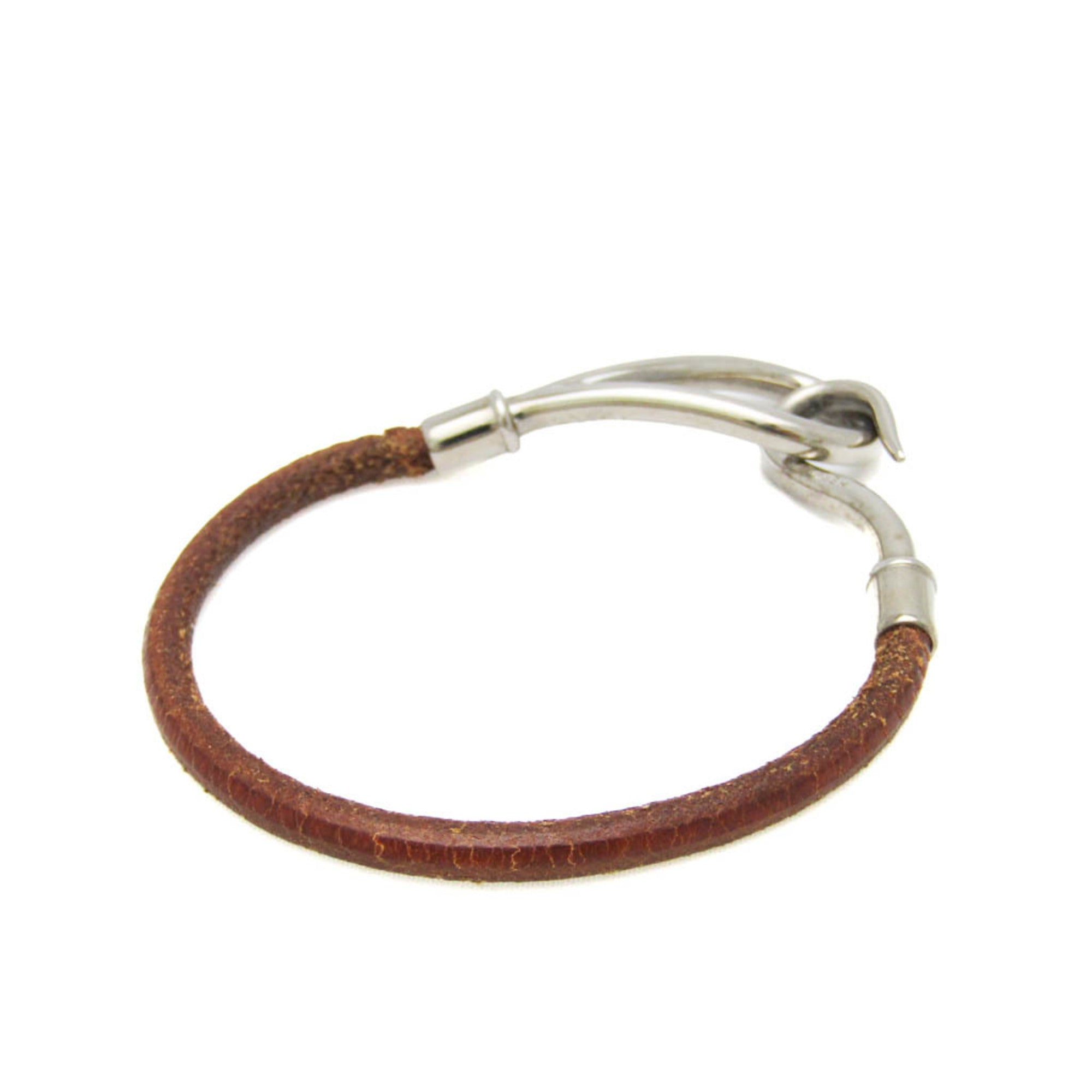 Jumbo Bracelet Leather and Metal