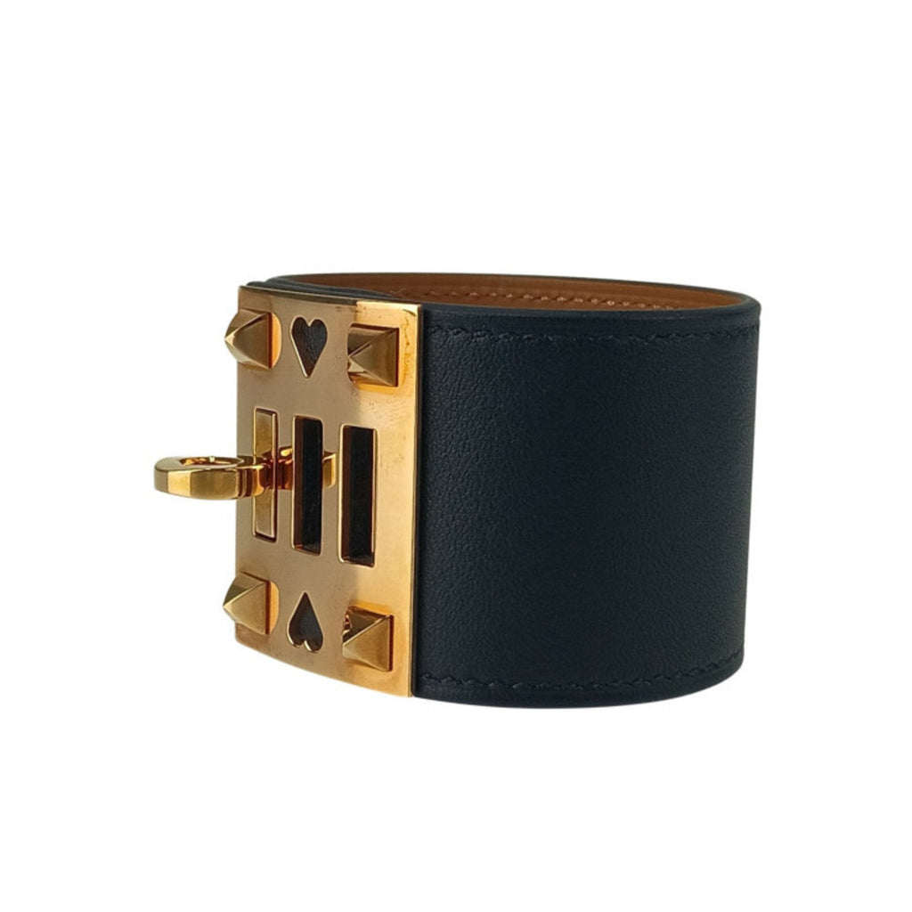 As de Coeur Bracelet Leather Black