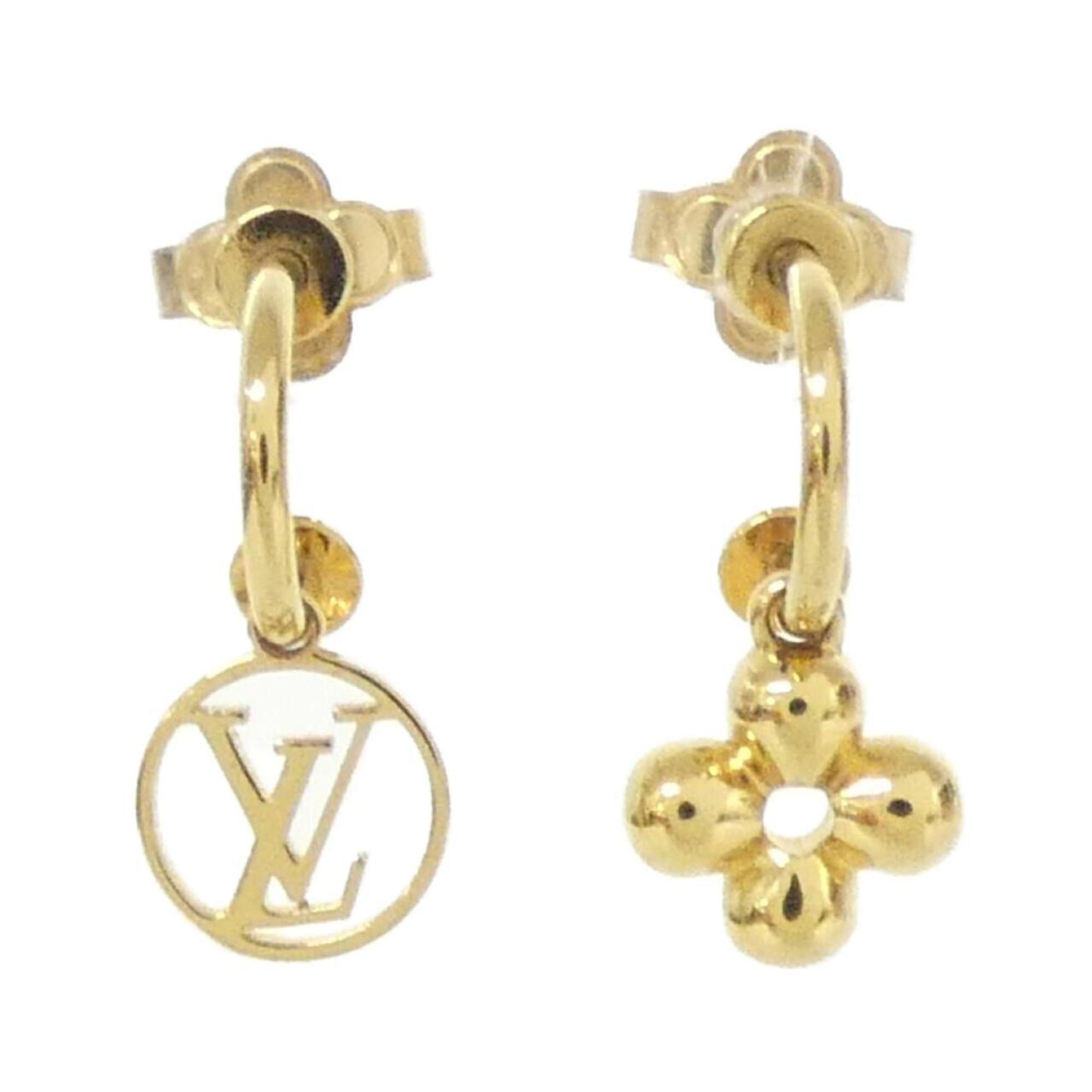Earrings Gold-Tone Metal