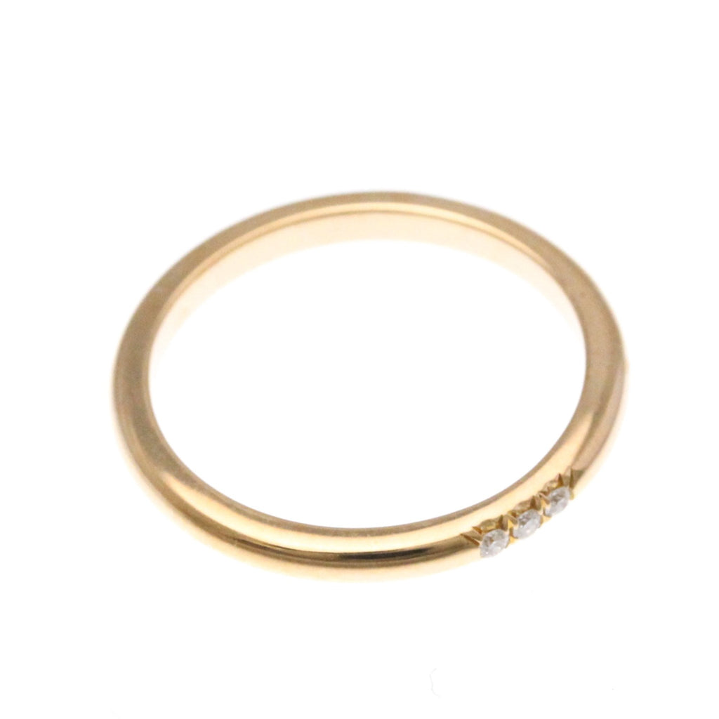 Band Ring 18K Rose Gold With Diamond