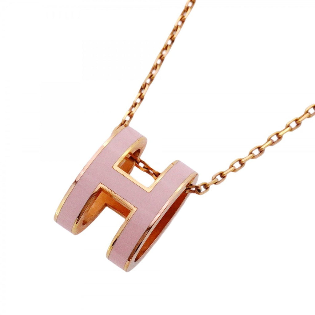 Mini Pop Ash Pendant Necklace Gold