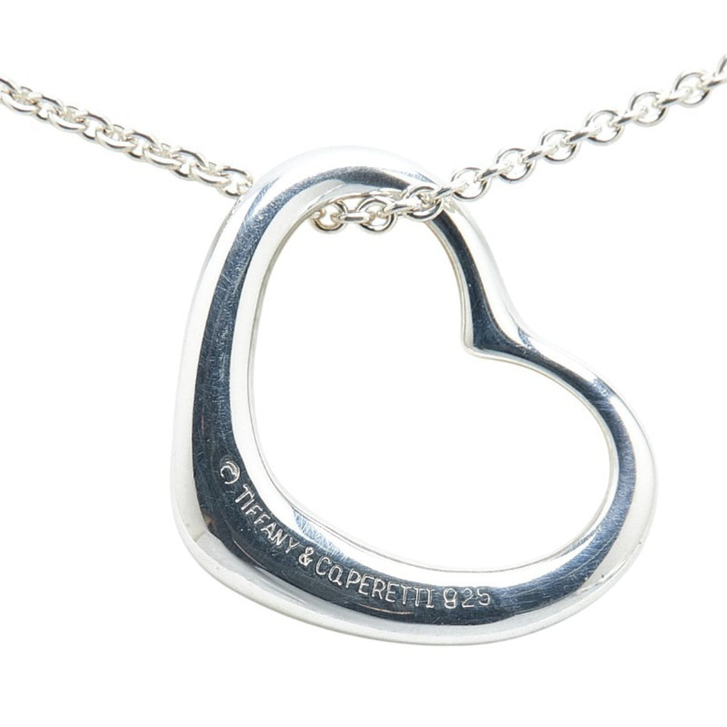 Heart Pendant Necklace Sterling Silver