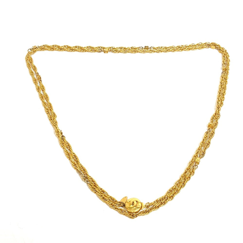 Necklace Gold-Tone Metal