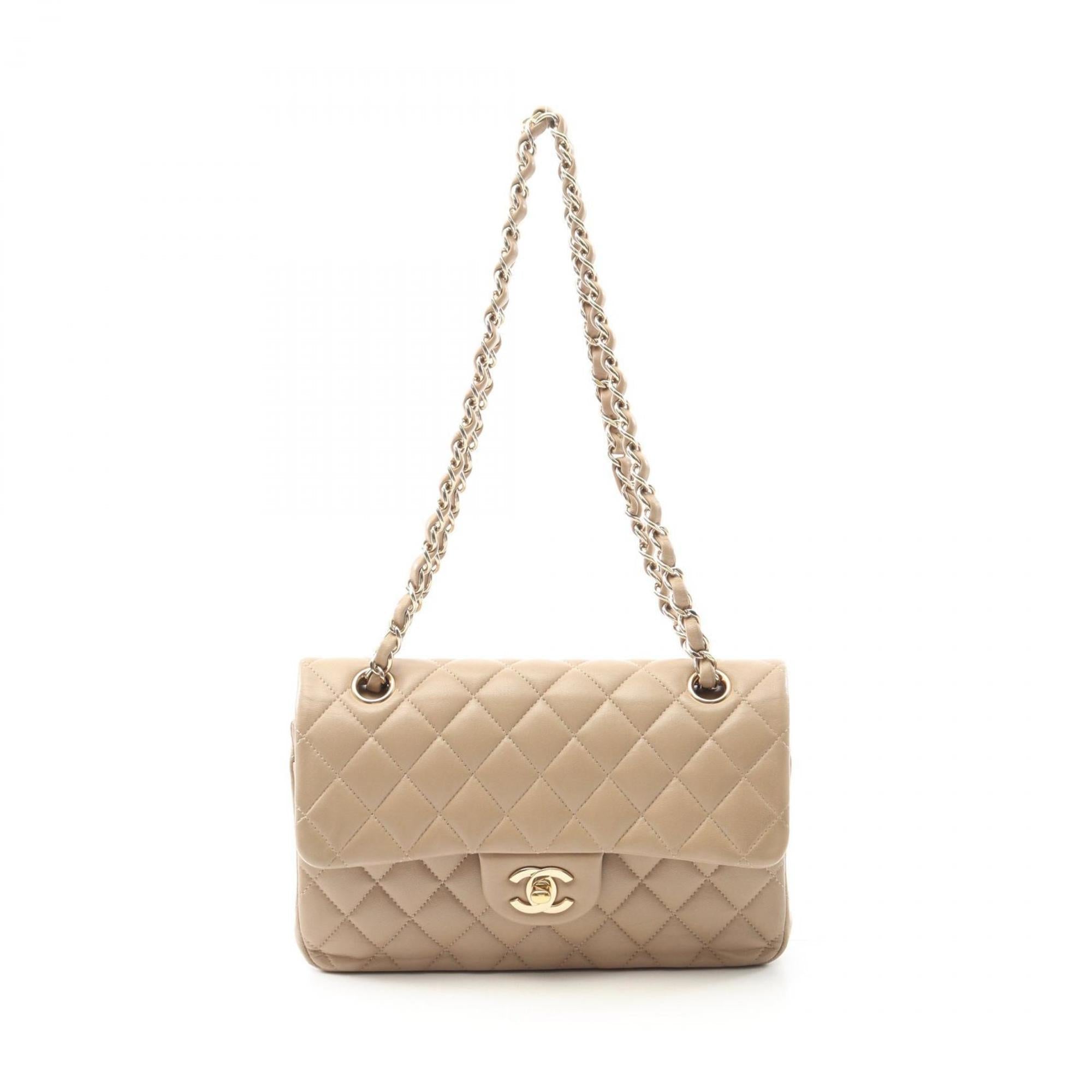 Classic Double Flap Bag Quilted Lambskin Small