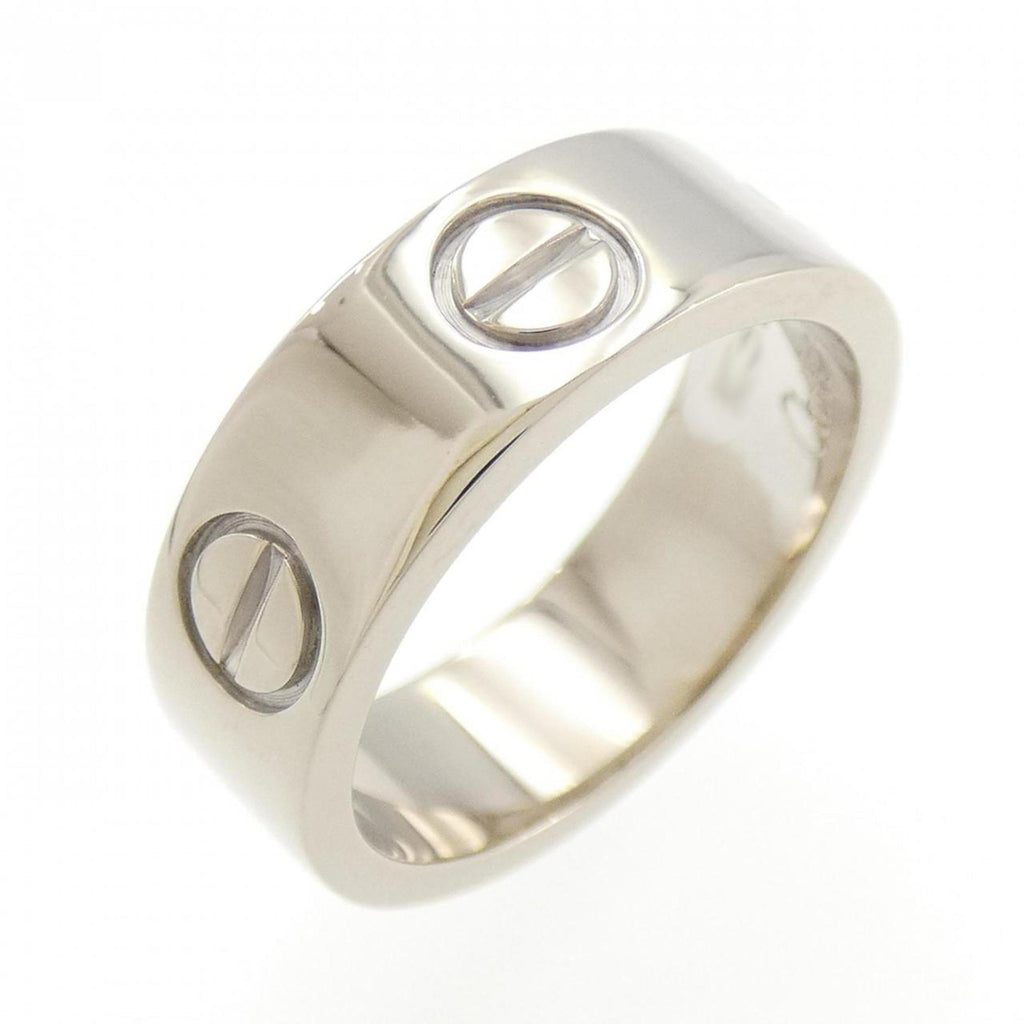 Love Ring 18K White Gold