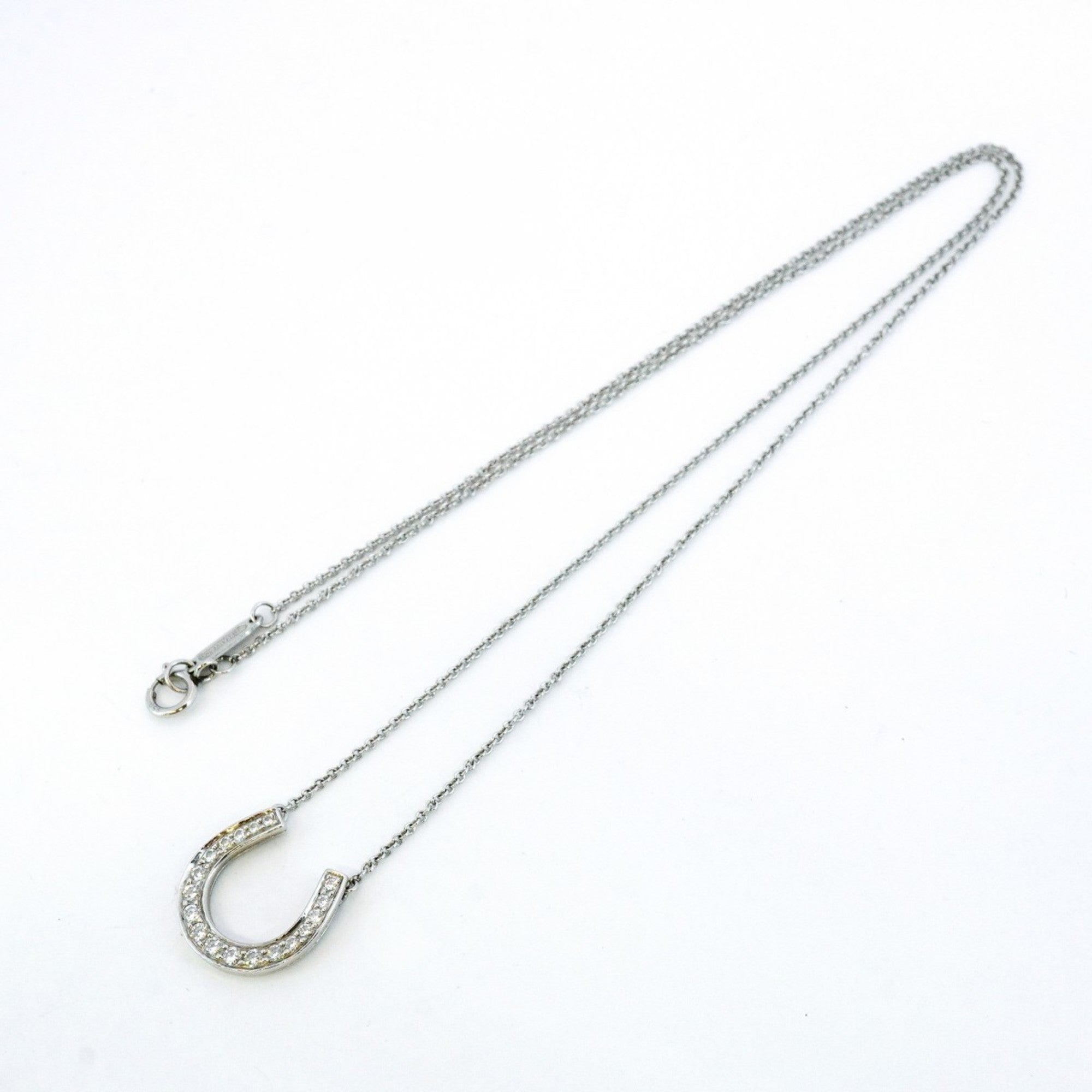 Pendant Necklace Platinum with Diamond