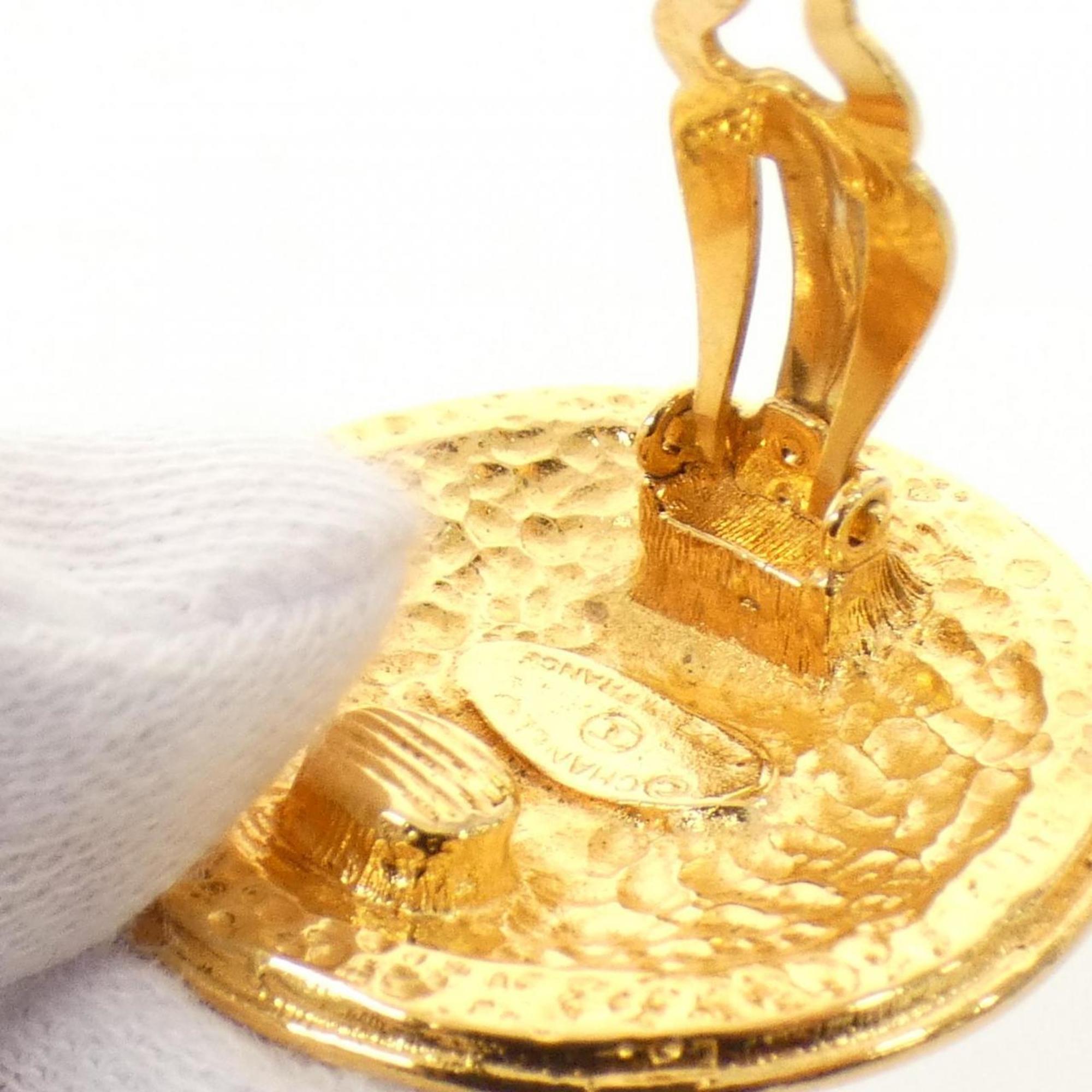 Earrings Gold-Tone Metal