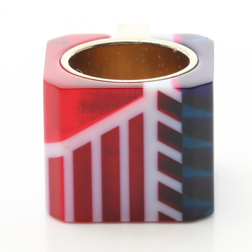 Sorbet Wide Ring Gold