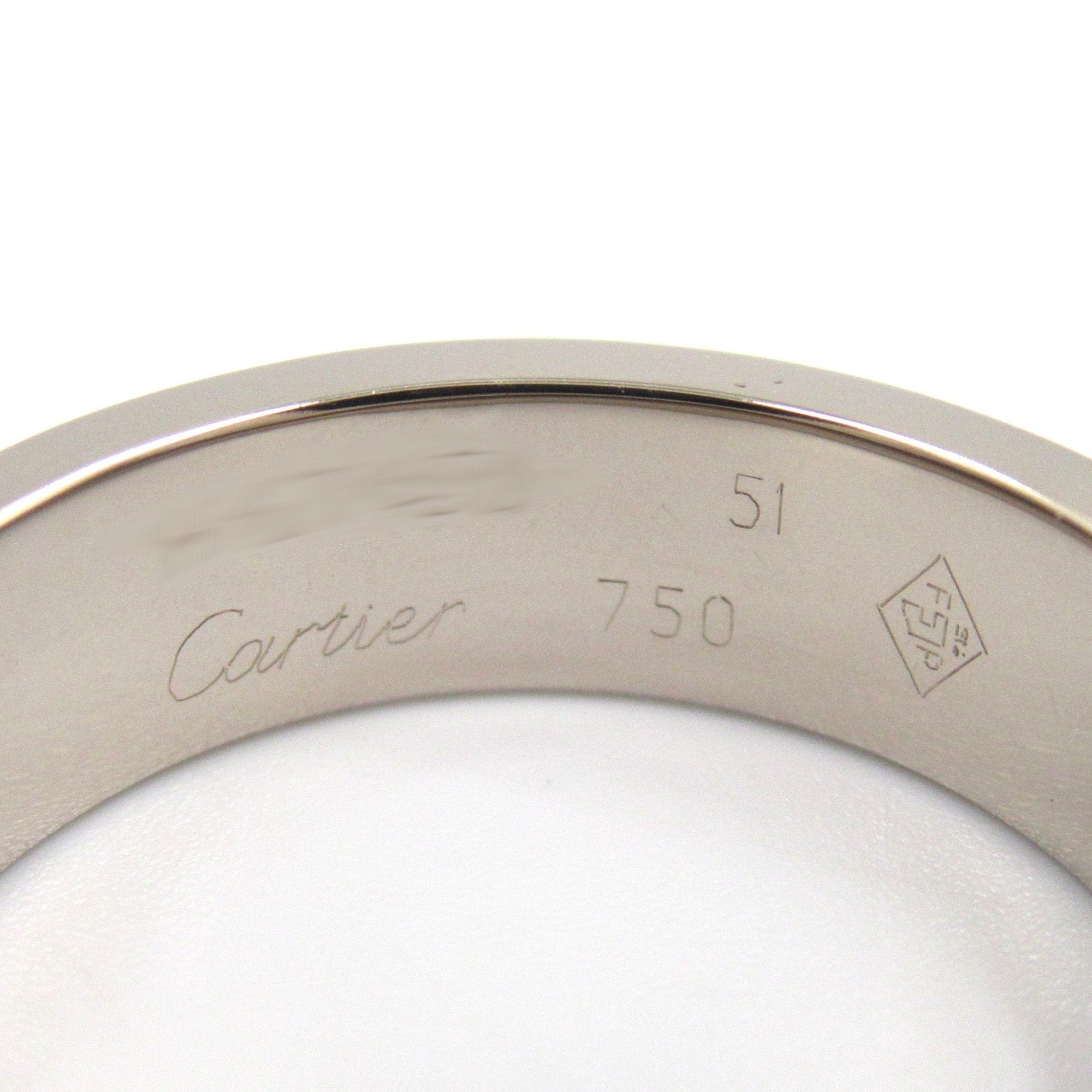 Band Ring 18K White Gold