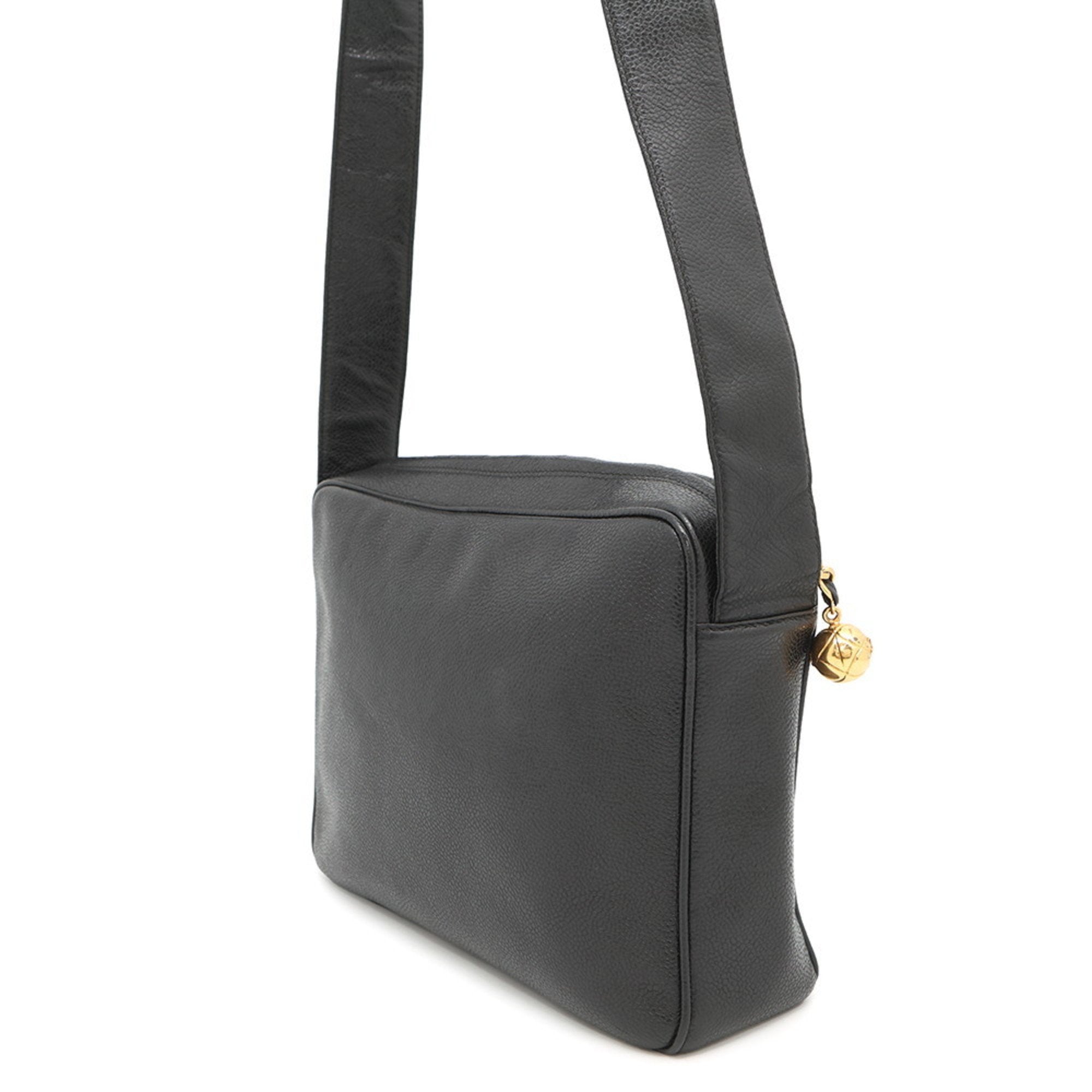Vintage Triple CC Camera Shoulder Bag Caviar Medium